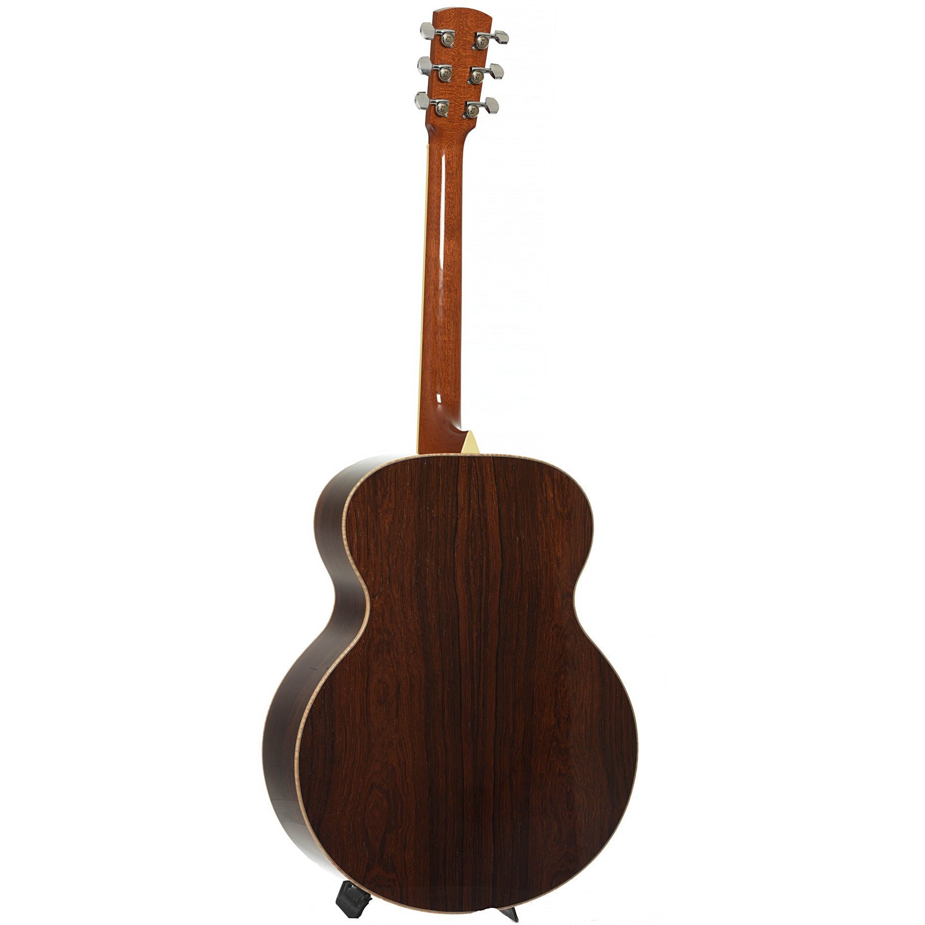 Full back and side of Larrivee J-09 Custom Shop Madagascar RW Acoustic Guitar 