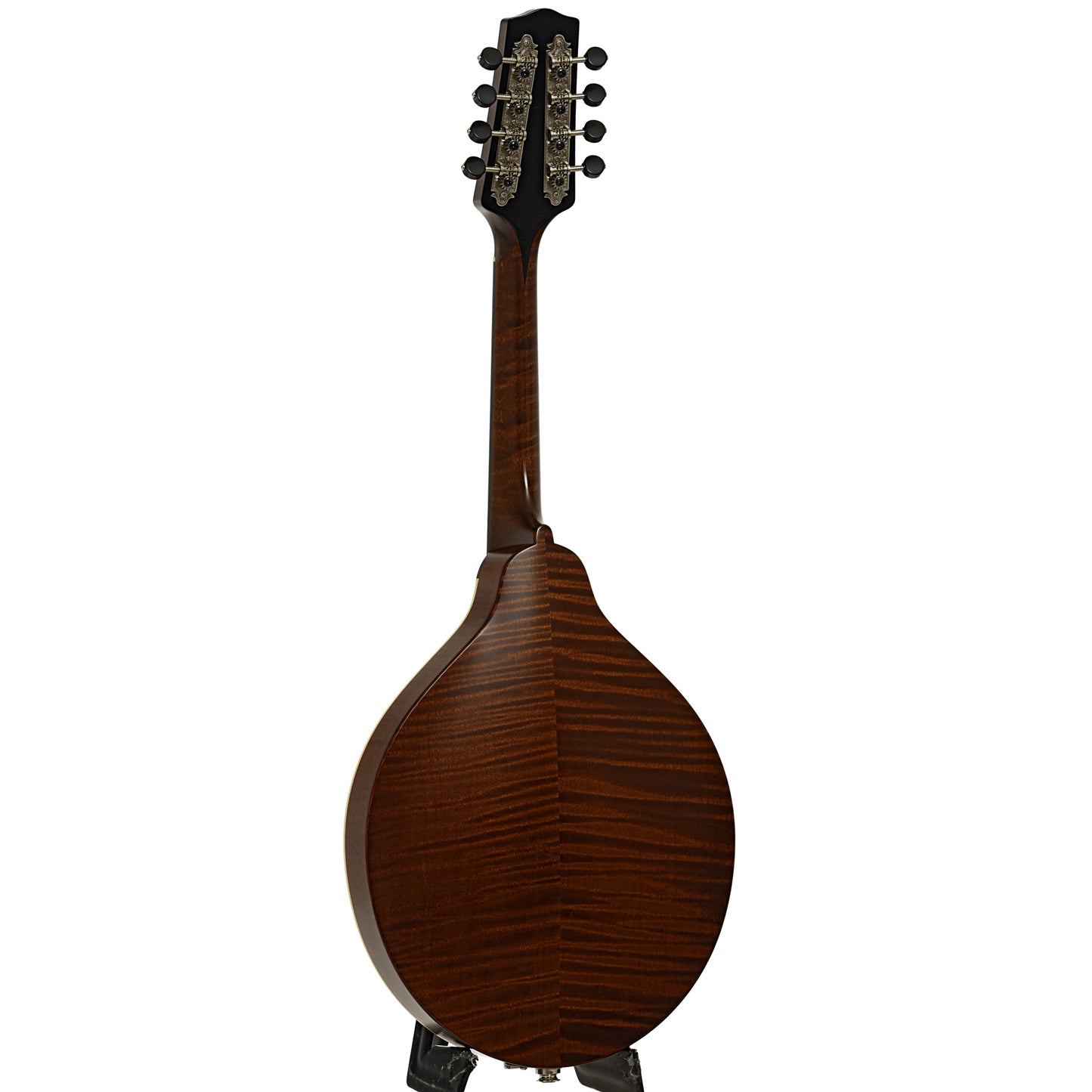 Full back and side of Pava A5 Satin Oval Hole Mandolin