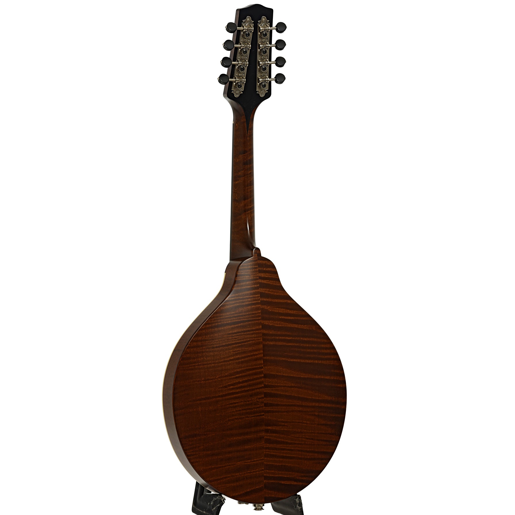 Full back and side of Pava A5 Satin Oval Hole Mandolin