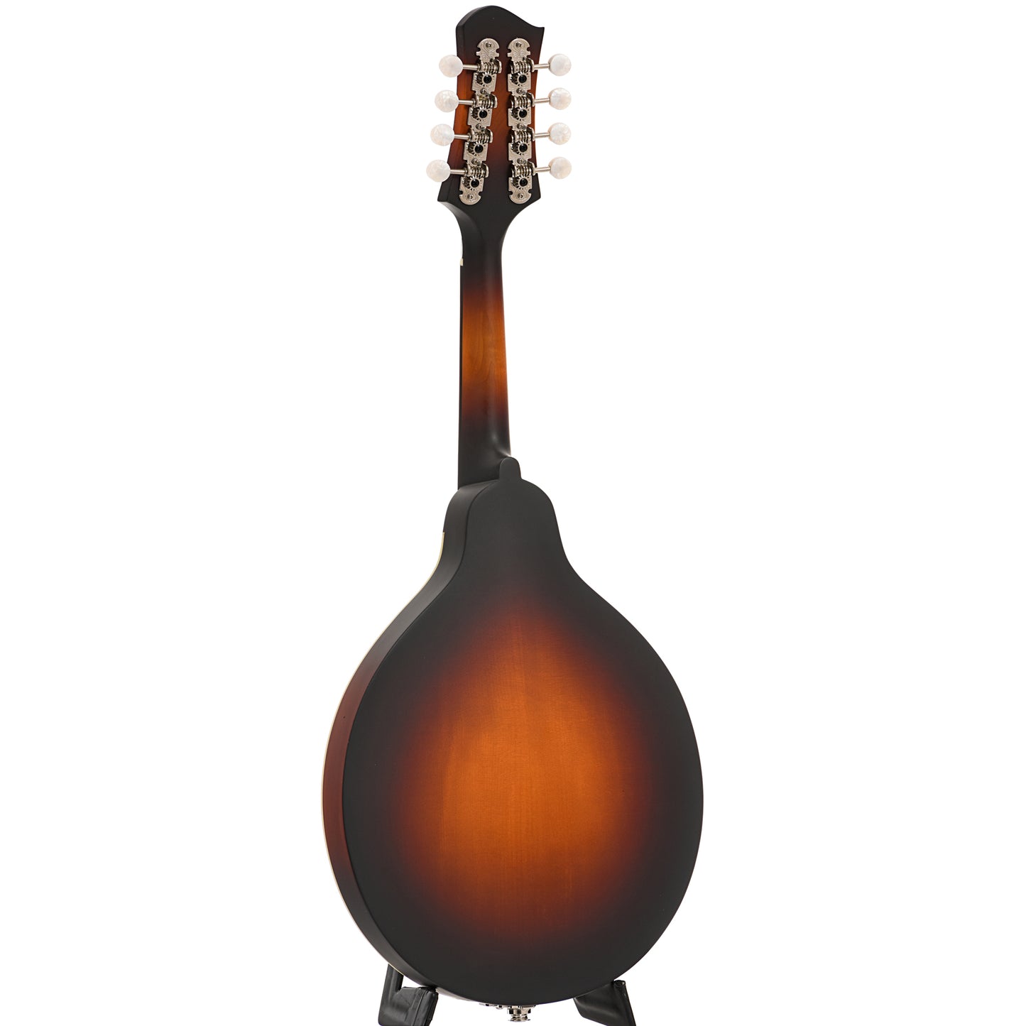 Full back and side of Eastman MD304E-SB Mandolin, Sunburst