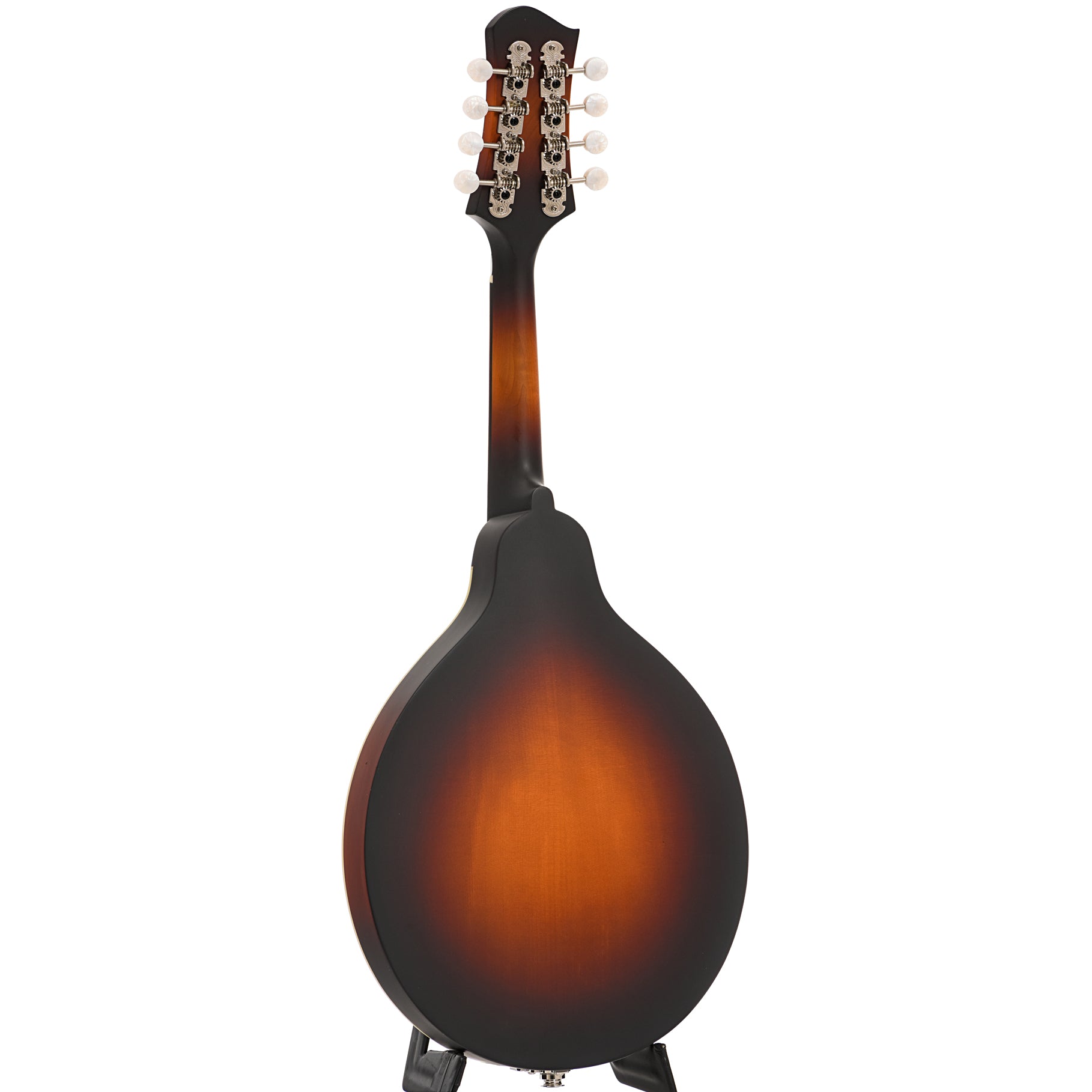Full back and side of Eastman MD304E-SB Mandolin, Sunburst
