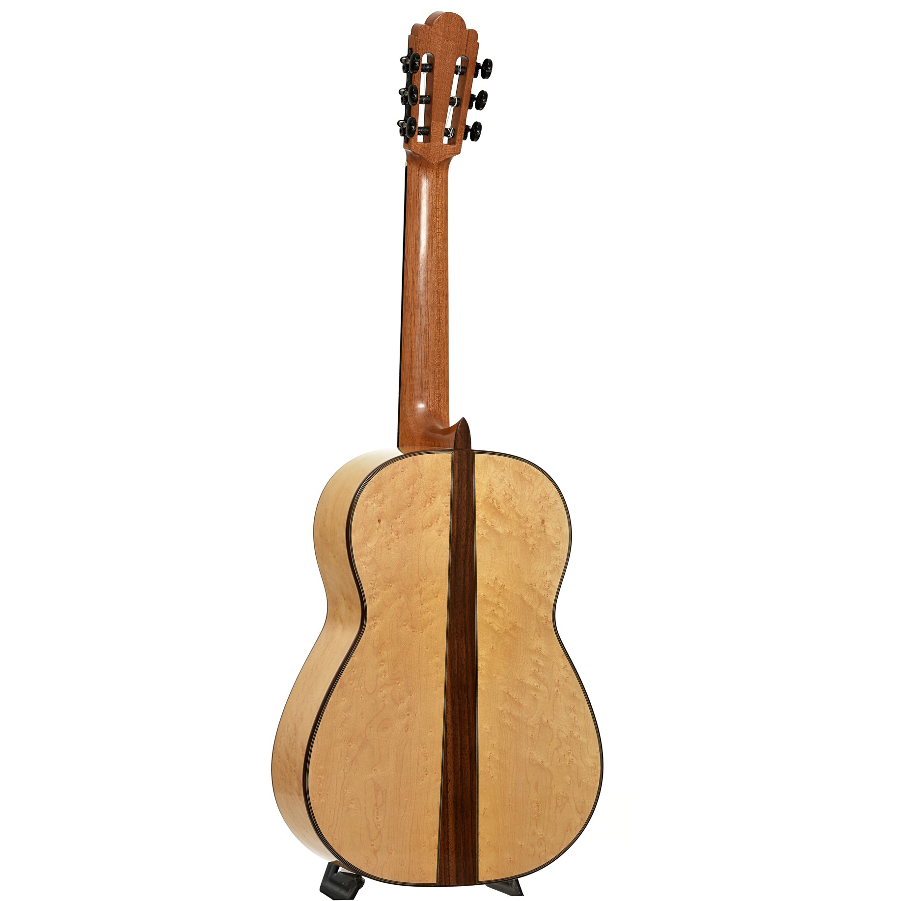 Full back ansd side of Michael Thames Classical Acoustic Guitar 