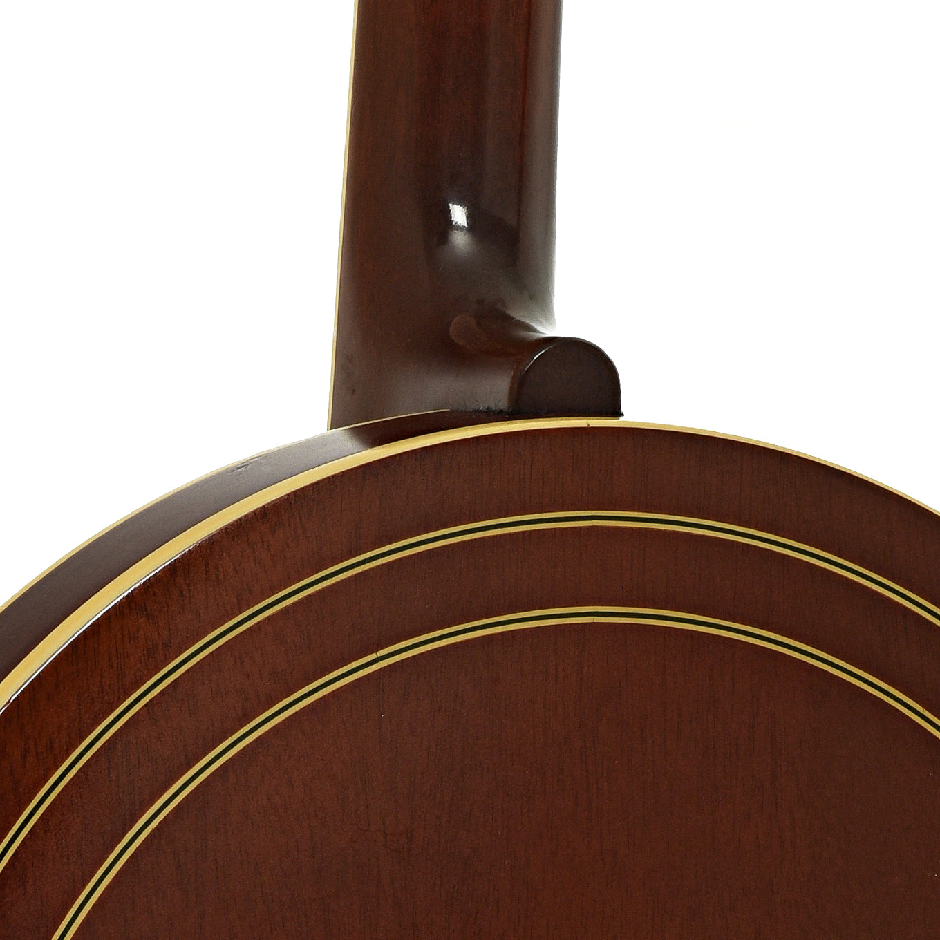 Neck joint of Huber Sammy Shelor Resonator Banjo