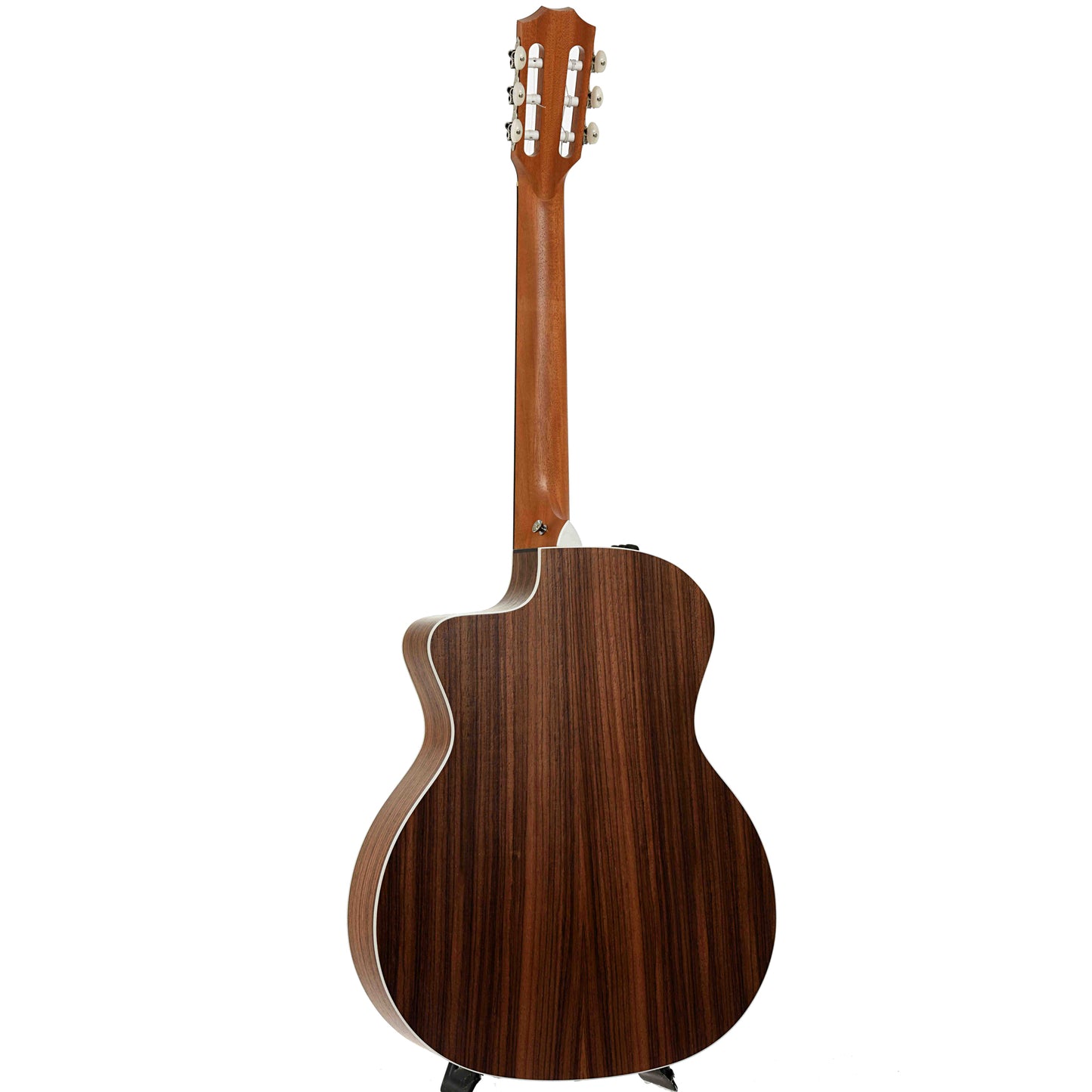 Full back and side of Taylor 214CE-N Nylon String Acoustic Guitar