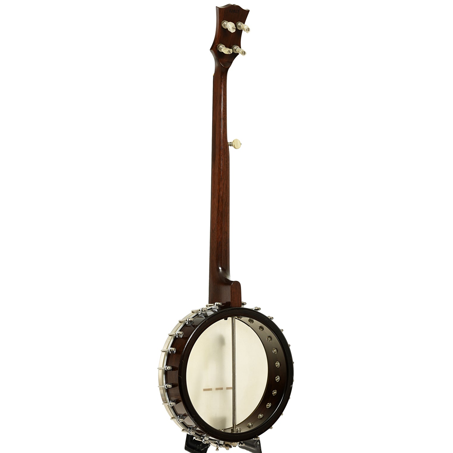 Full back and side of Gibson RB-170 Open Back Banjo