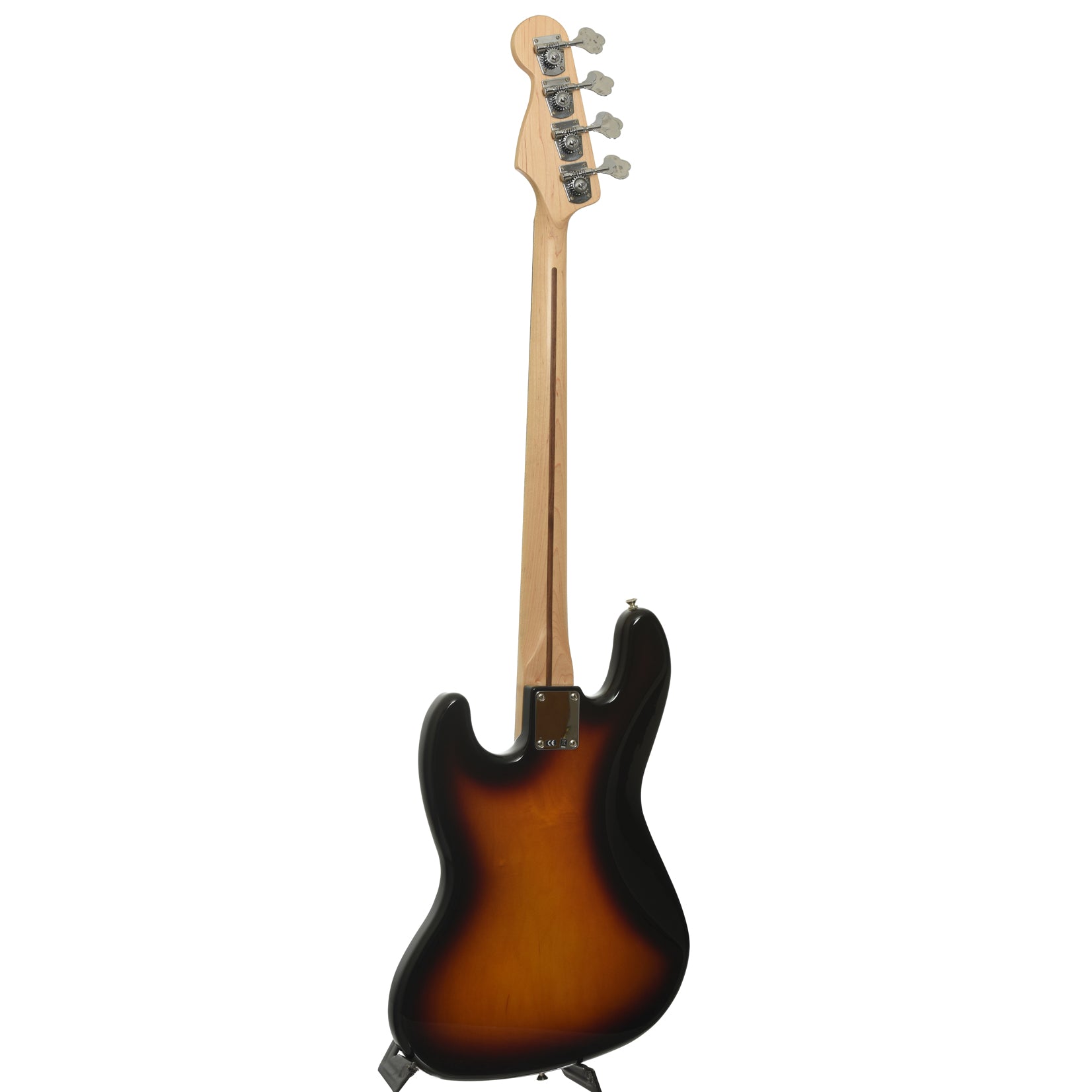 Full back and side of Fender Standard Jazz Electric Bass