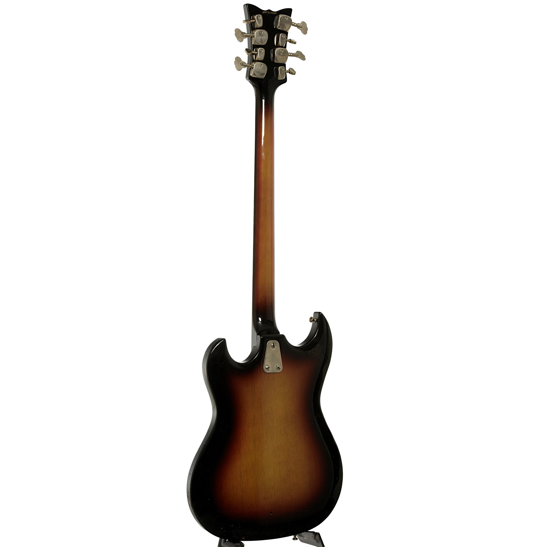 Full back and side of Hagstrom H8 8-String Electric Bass 