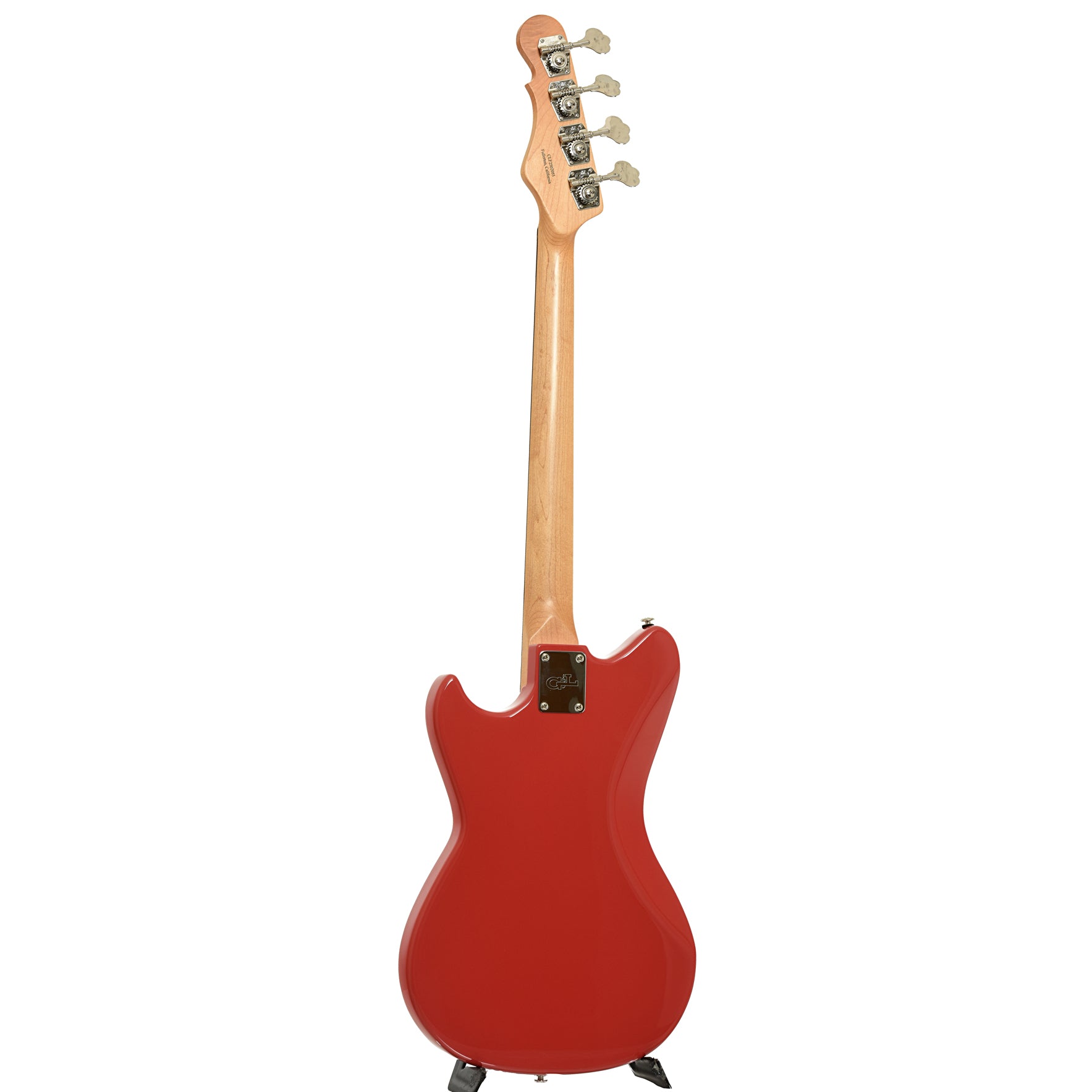 Full back and side of G&L Fallout 4-String Electric Bass 