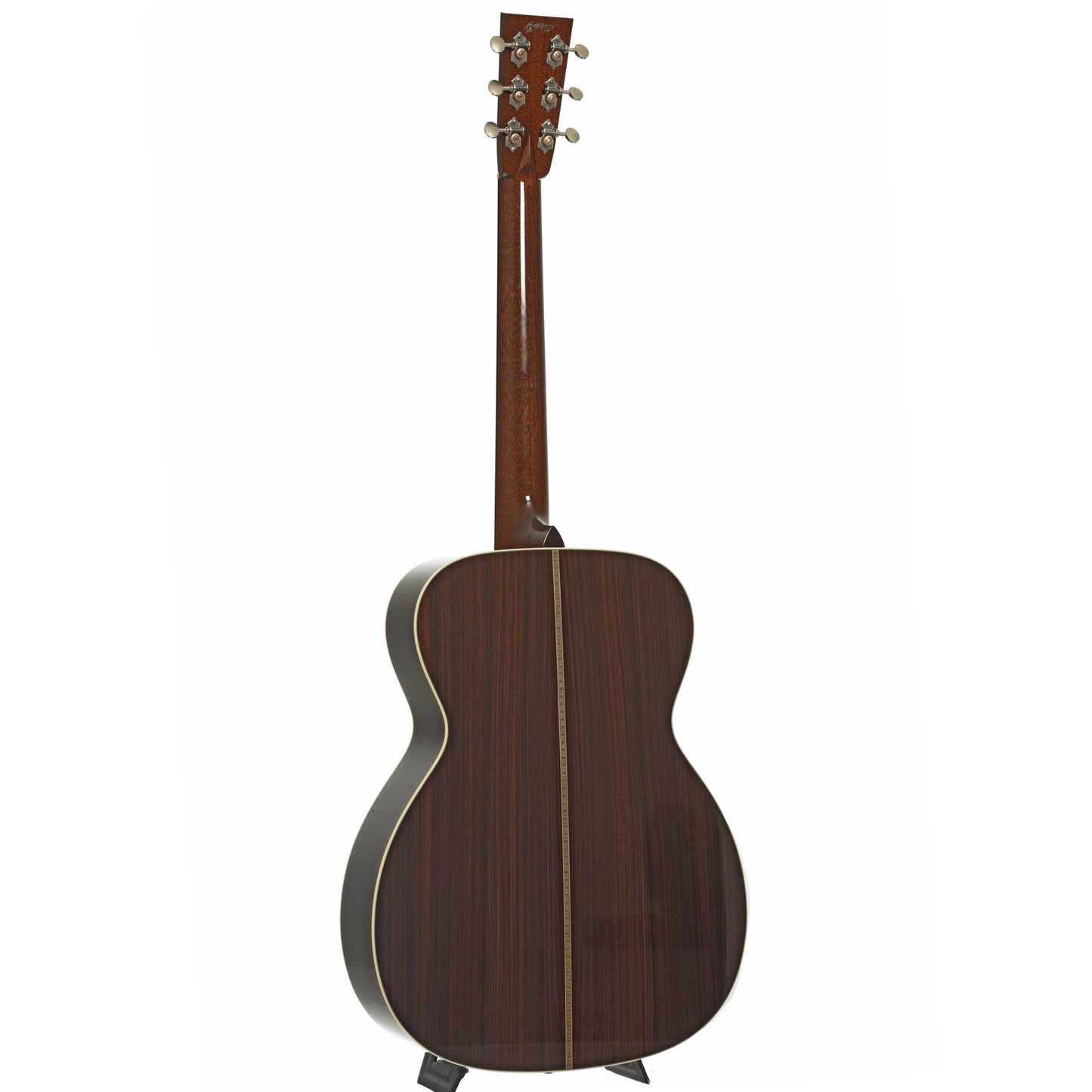 Full Back and side of Collings Hill Country OM2 A HC Acoustic Guitar