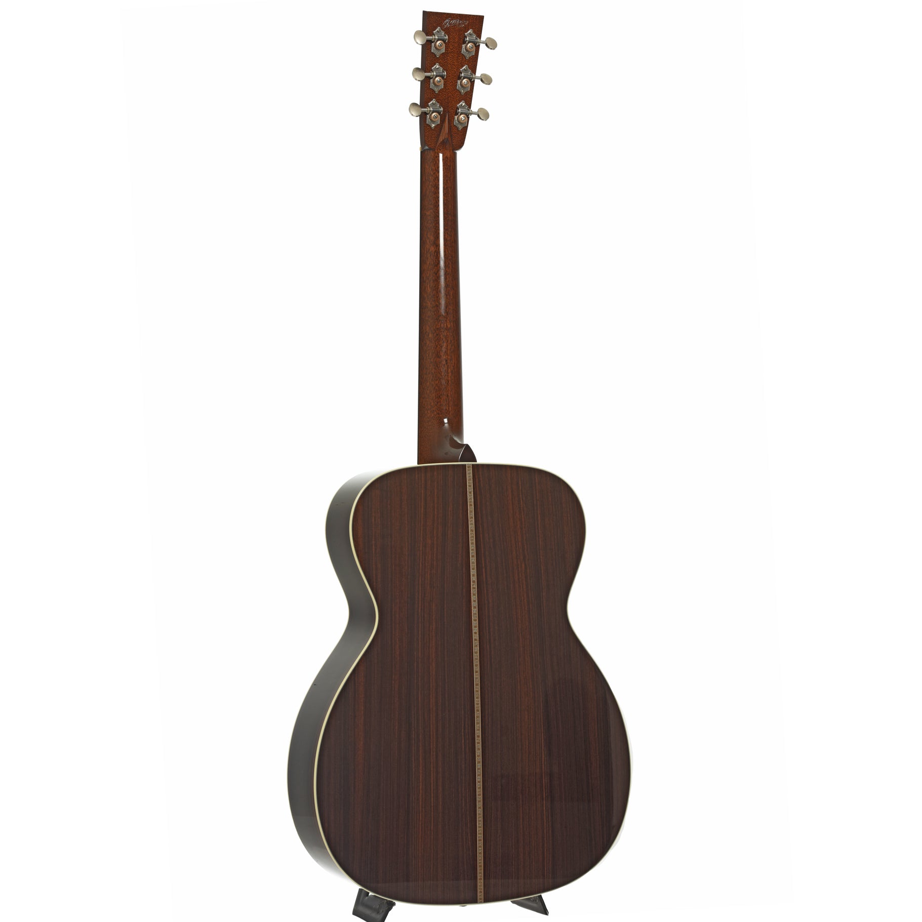 Full Back and side of Collings Hill Country OM2 A HC Acoustic Guitar