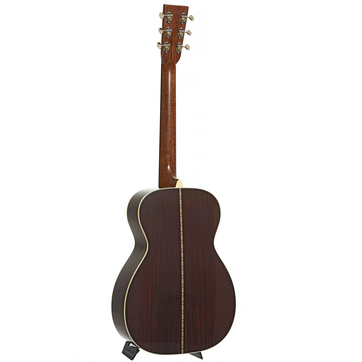 Full Back of Martin Custom Shop 0-28 Acoustic Guitar & Case