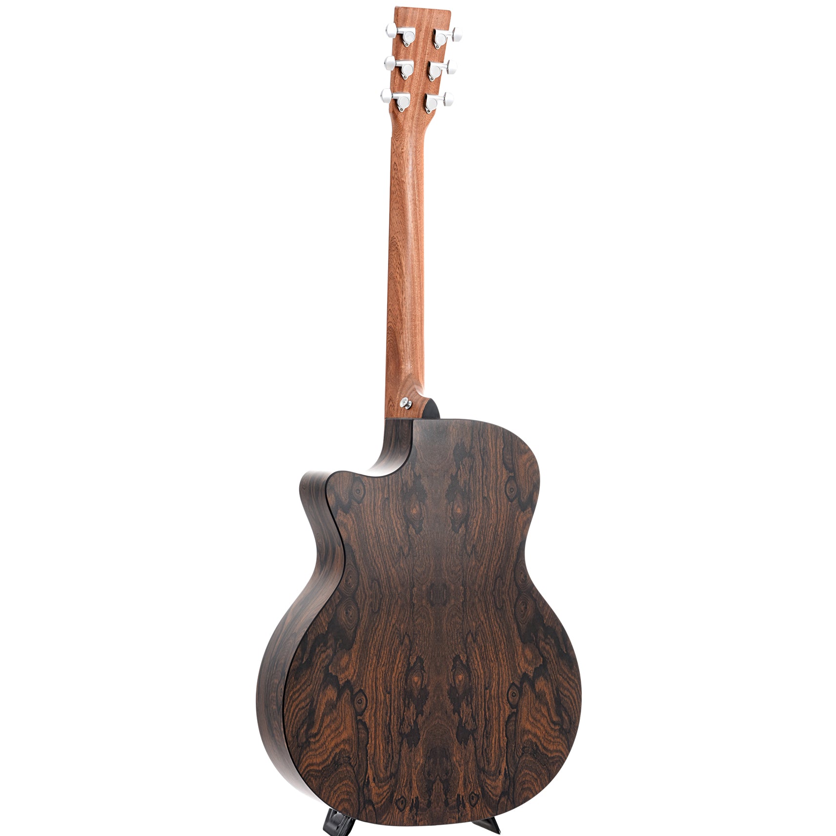 Full back and side of Martin GPC-X2E Ziricote Acoustic Guitar 