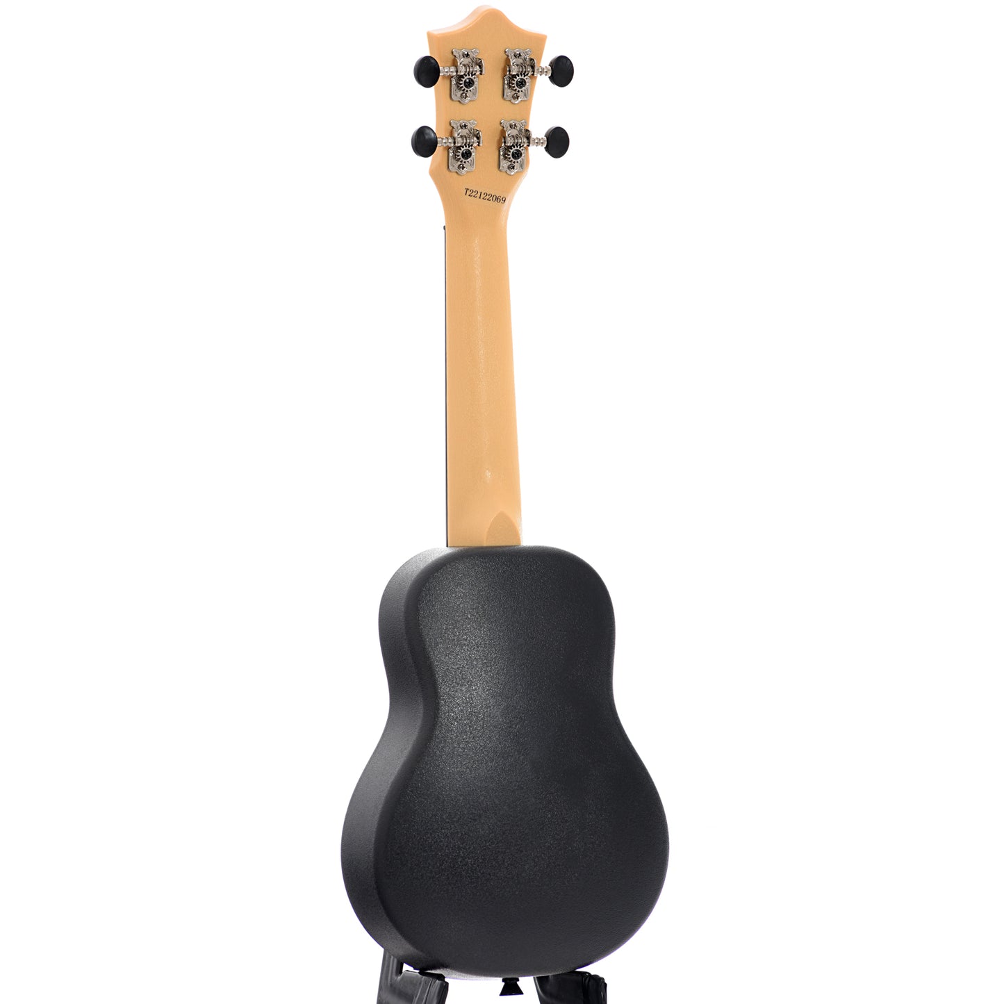 Full back and side of Flight Travel Series TUS65 Ruby Soprano Uke