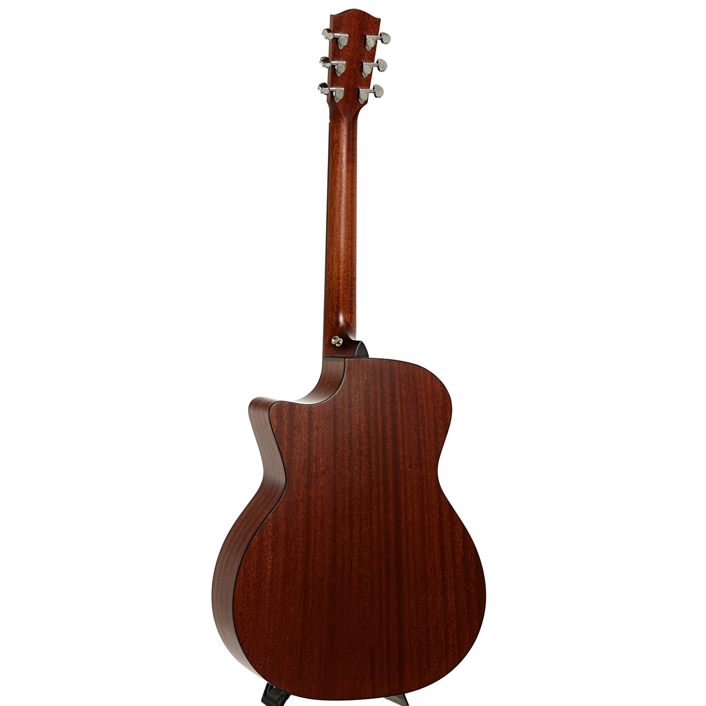 Full back and side of Eastman AC122-2CE Acoustic Guitar and Gigbag
