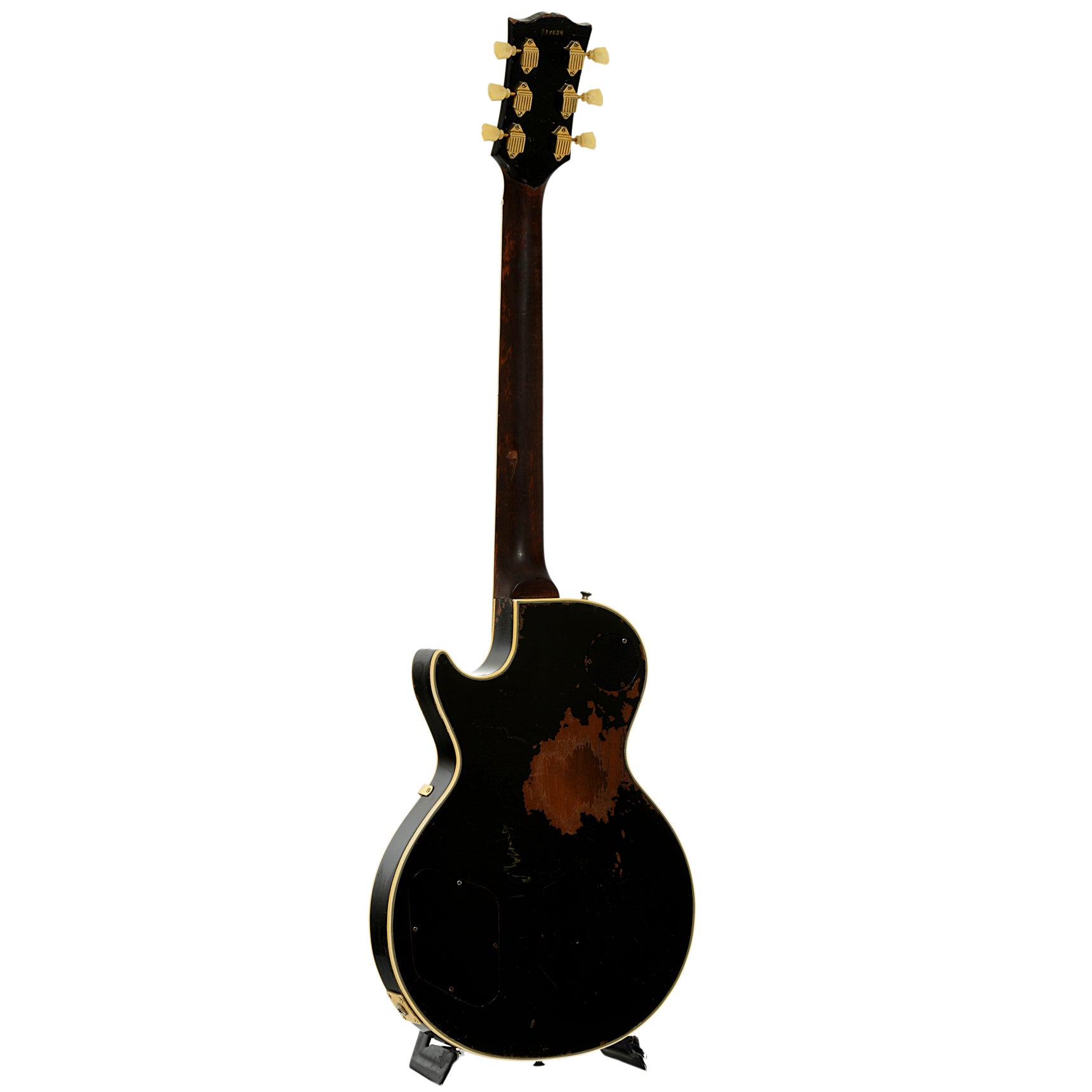 Full back and side of Gibson Les Paul Custom Electric Guitar 