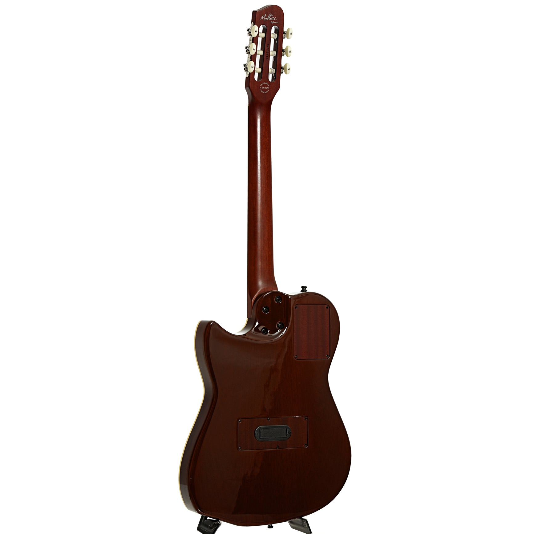Full back and side of Godin Multiac Nylon SA Acoustic-Electric Guitar