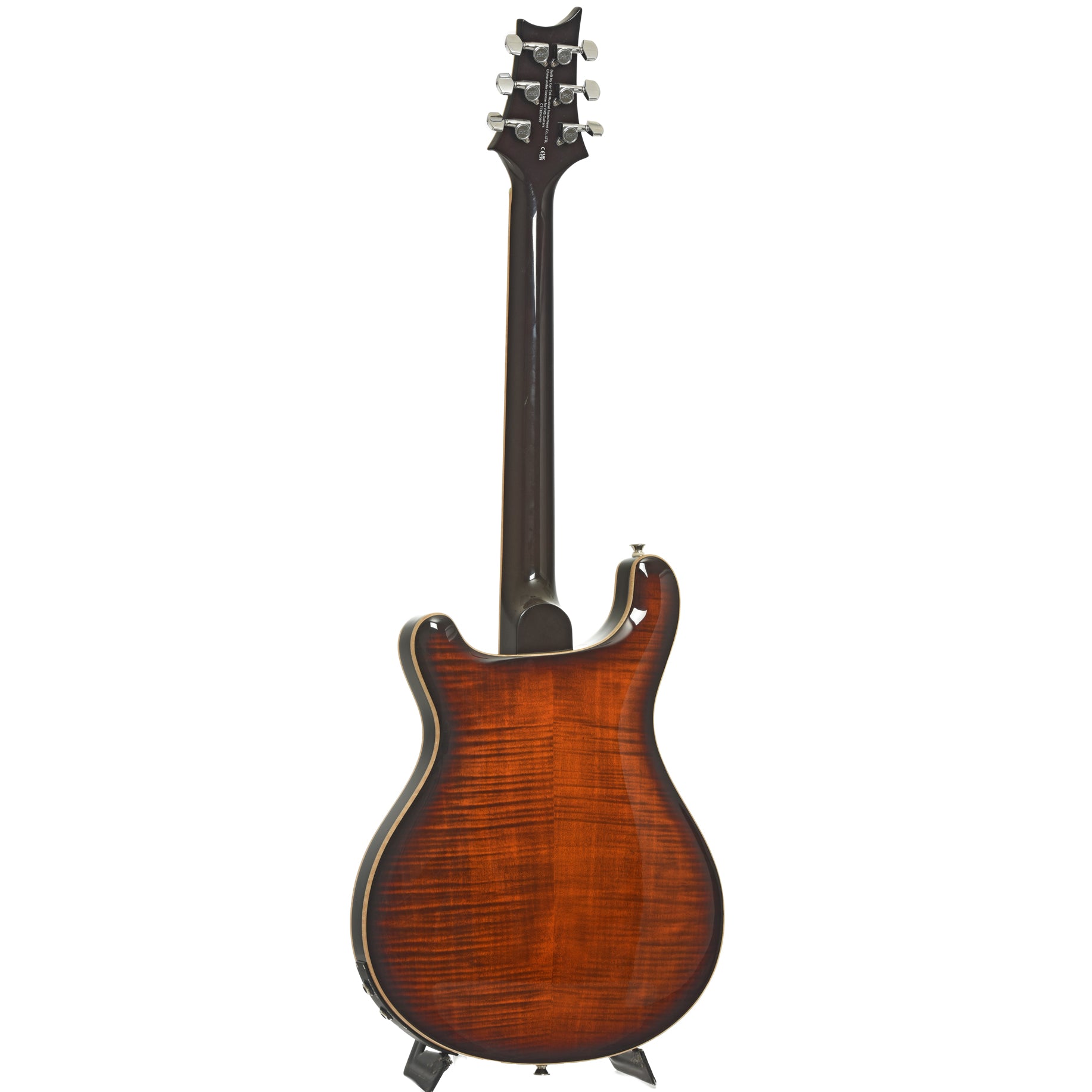 Full back and side of PRS SE Hollowbody II Piezo Electric Guitar 