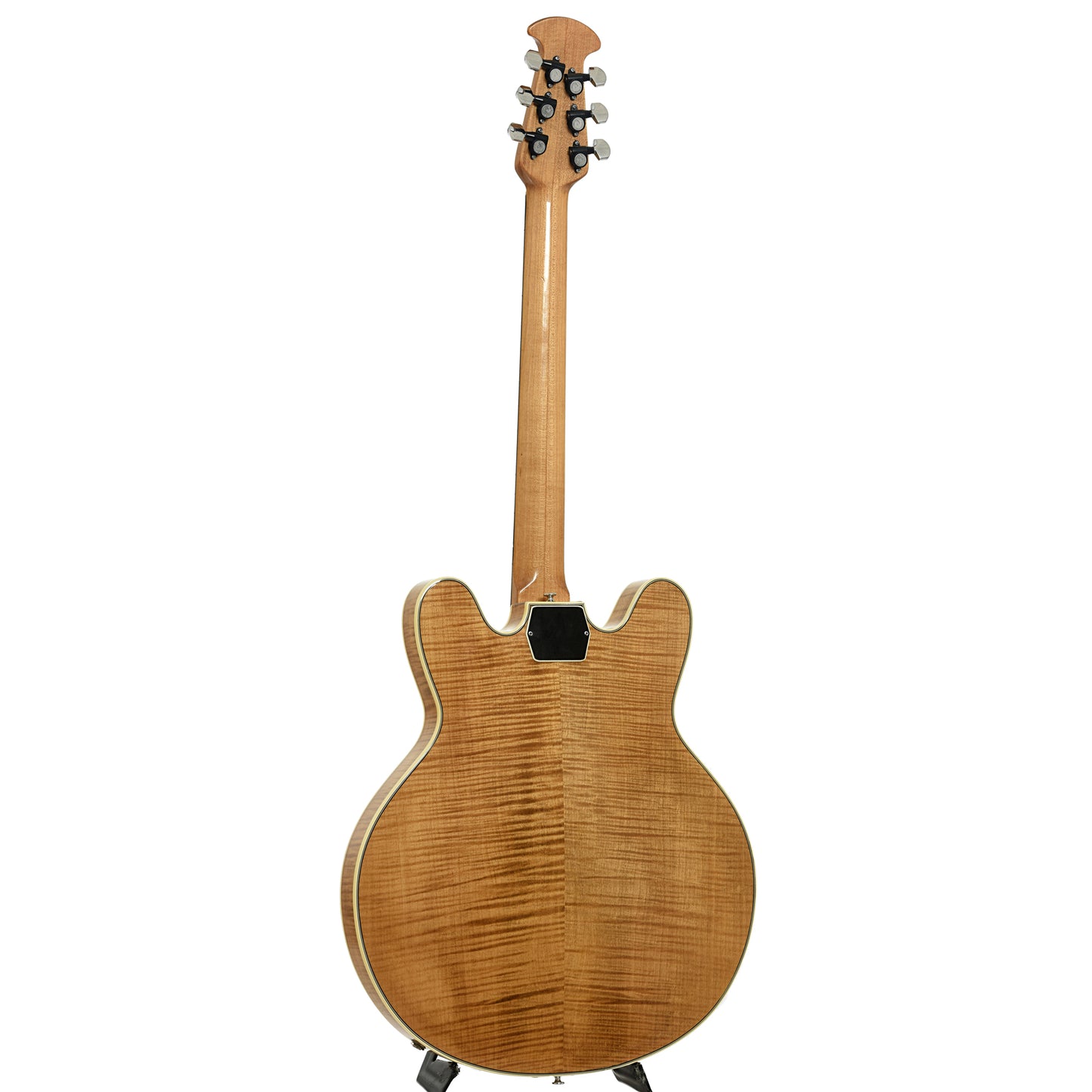 Full back and side of Ovation 1232-4 Hollowbody Electric Guita