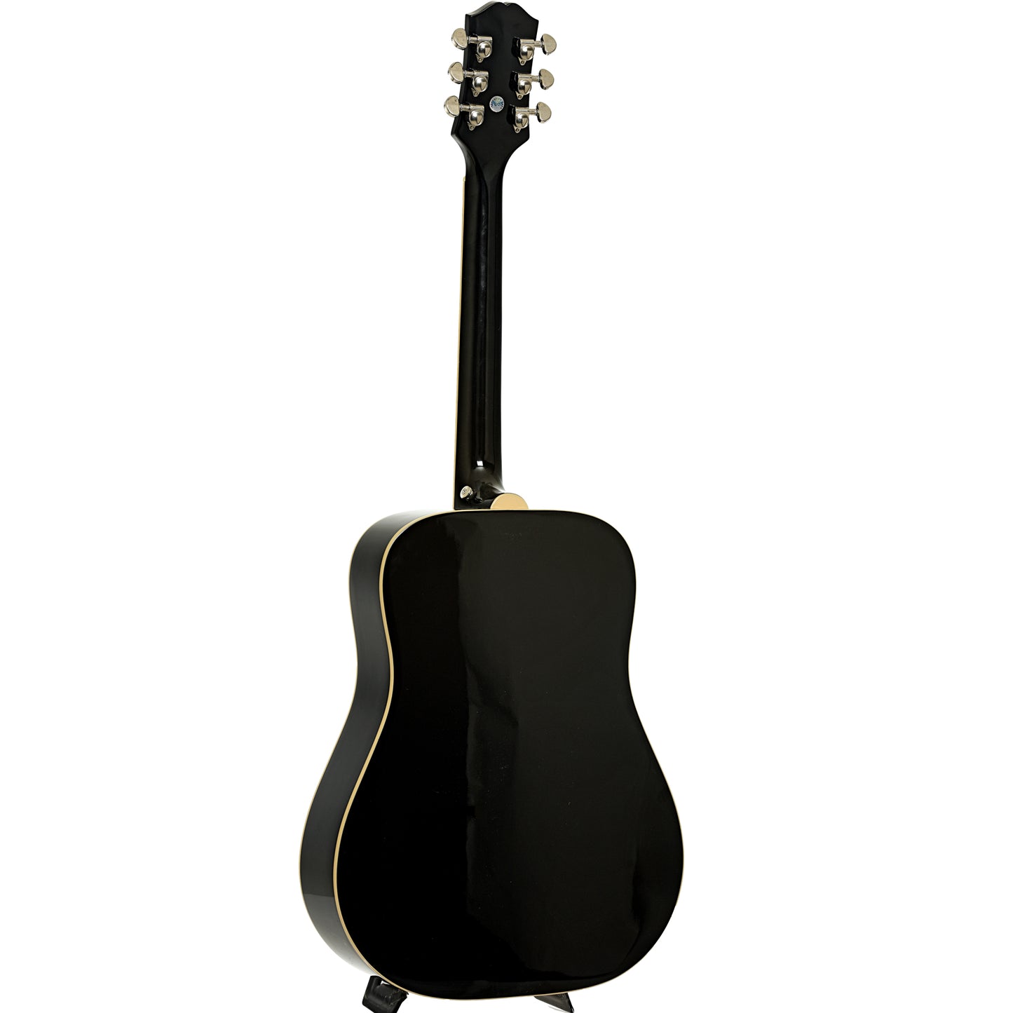 Full back and side of Epiphone Hummingbird Studio Acoustic-Electric Guitar 