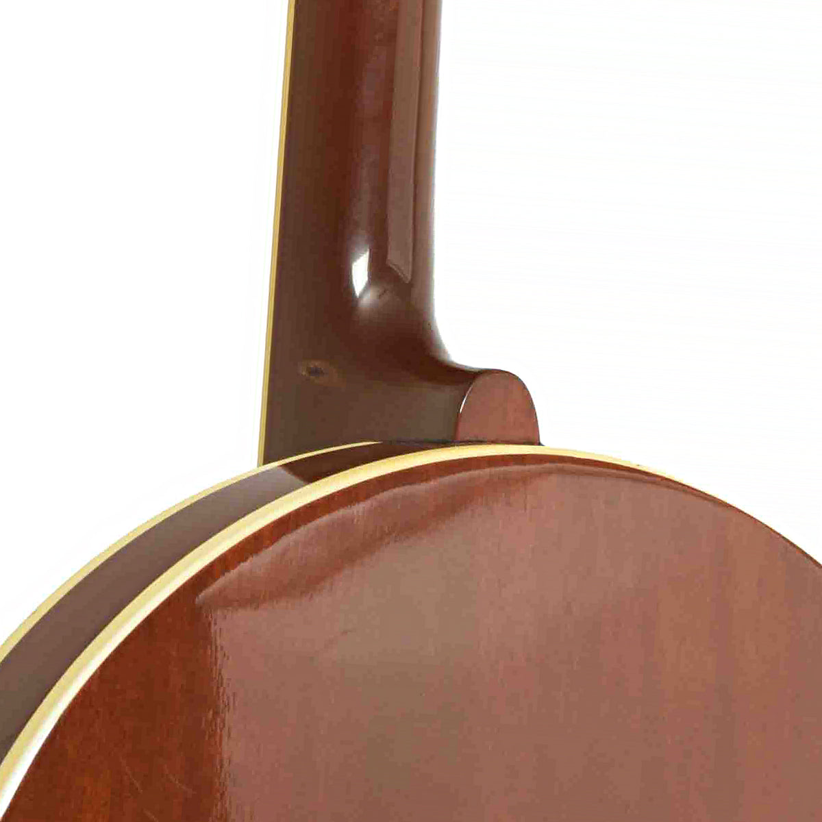 Heel of RB-250 Resonator Banjo