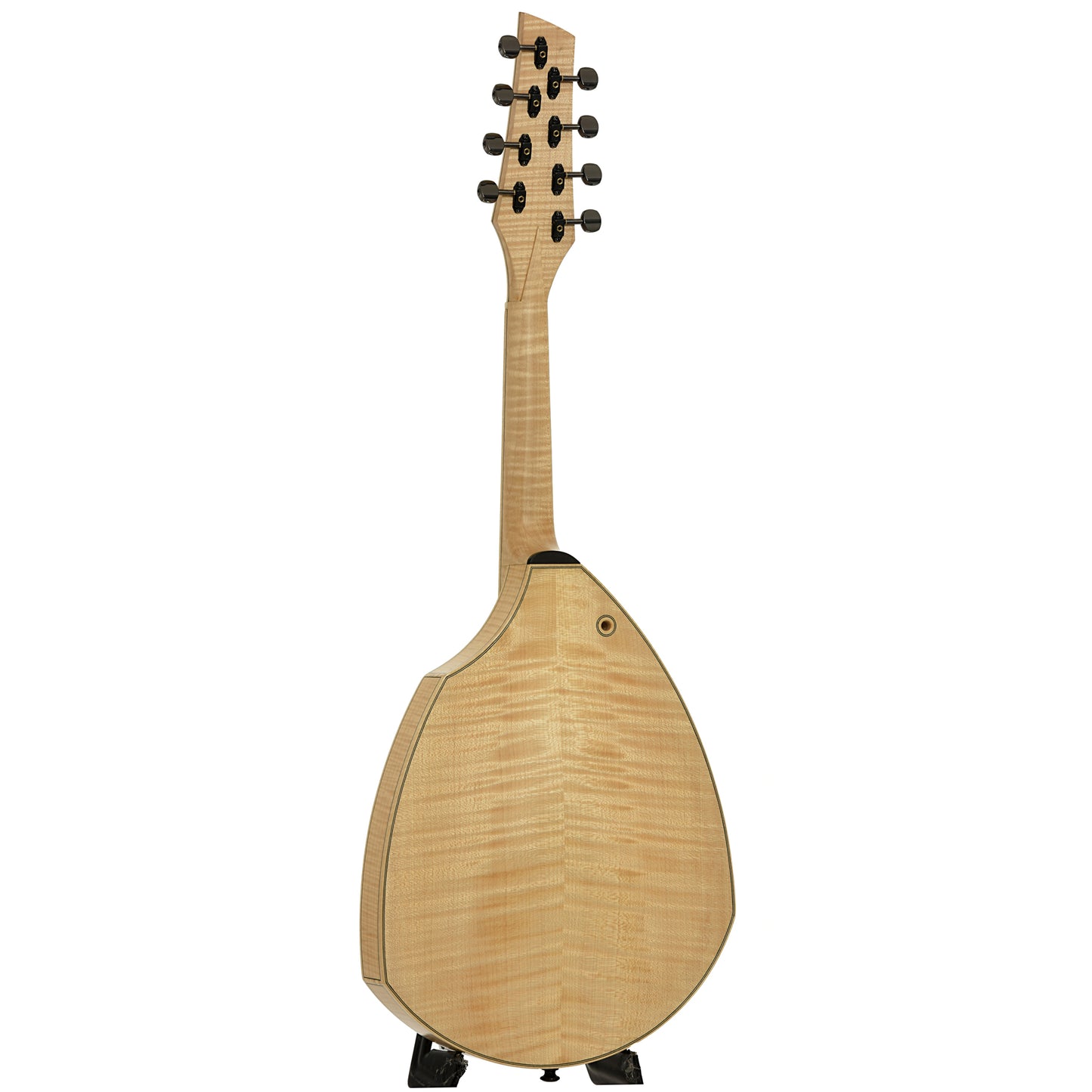 Full back and side of Martino Quintavalla F-Jazz Mandolin