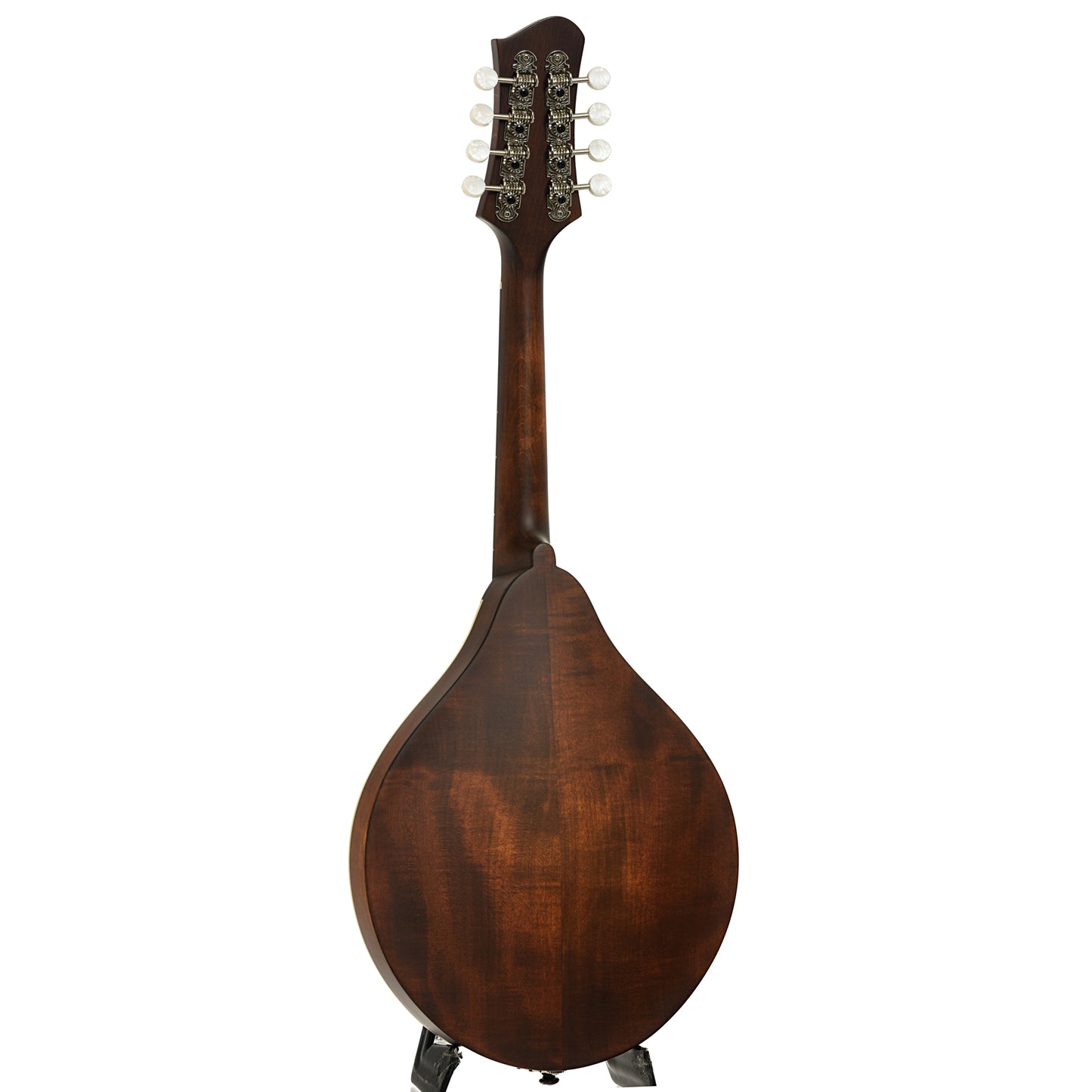 Full back and side of Eastman MD305 Left Handed Mandolin