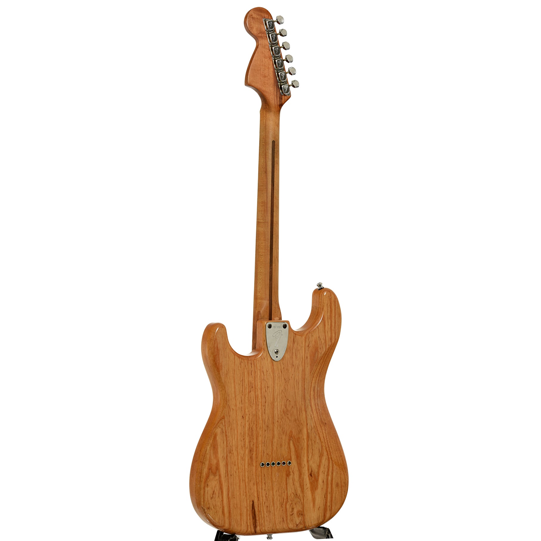 Full back and side of Fender Stratocaster Electric Guitar