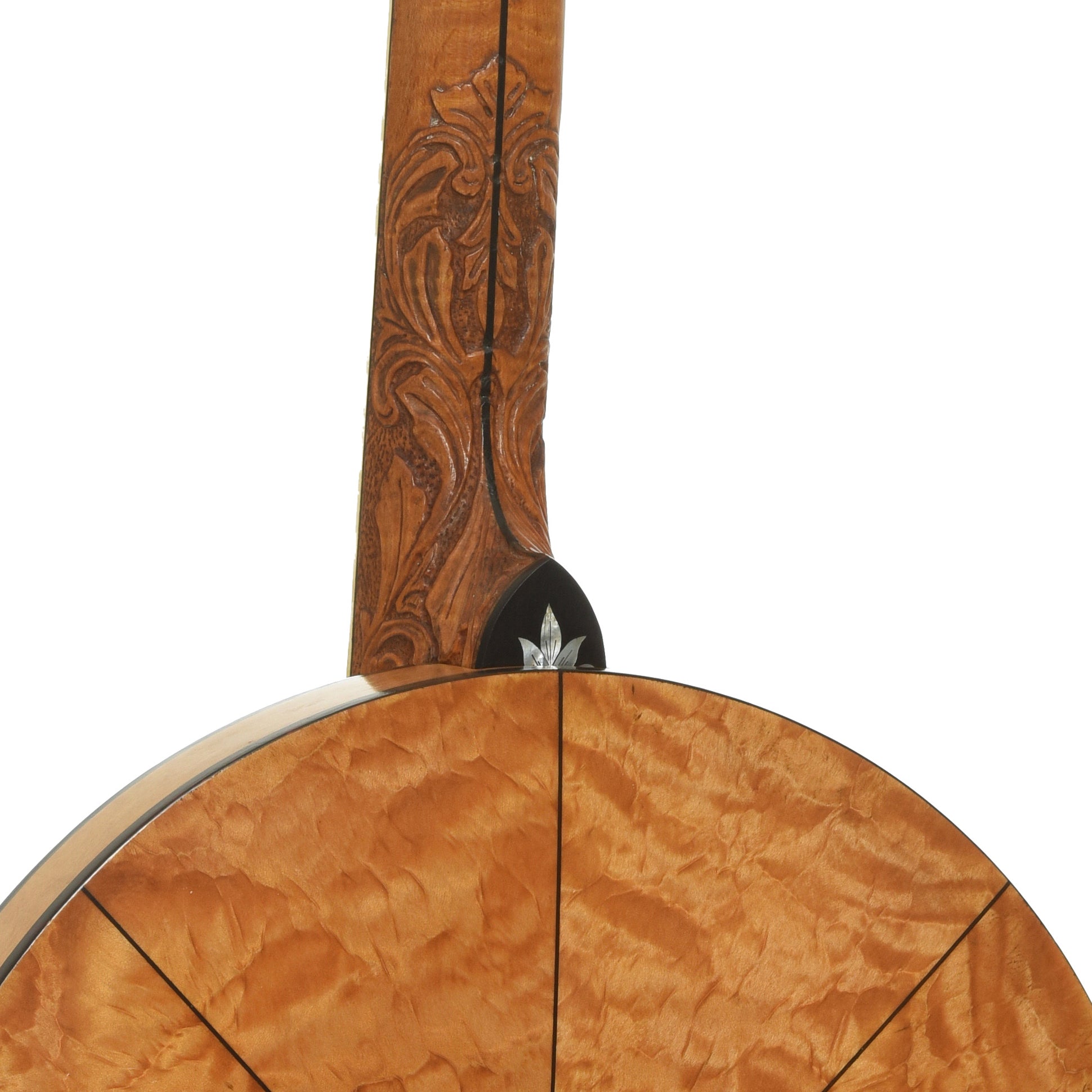 Neck joint of Vega Vegaphone Professional Conversion Openback Banjo