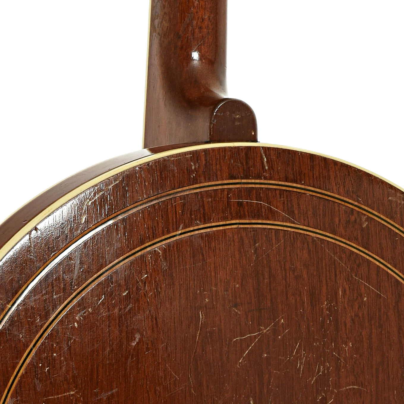 Neck joint of Gibson PB-3 Flathead Plectrum Banjo