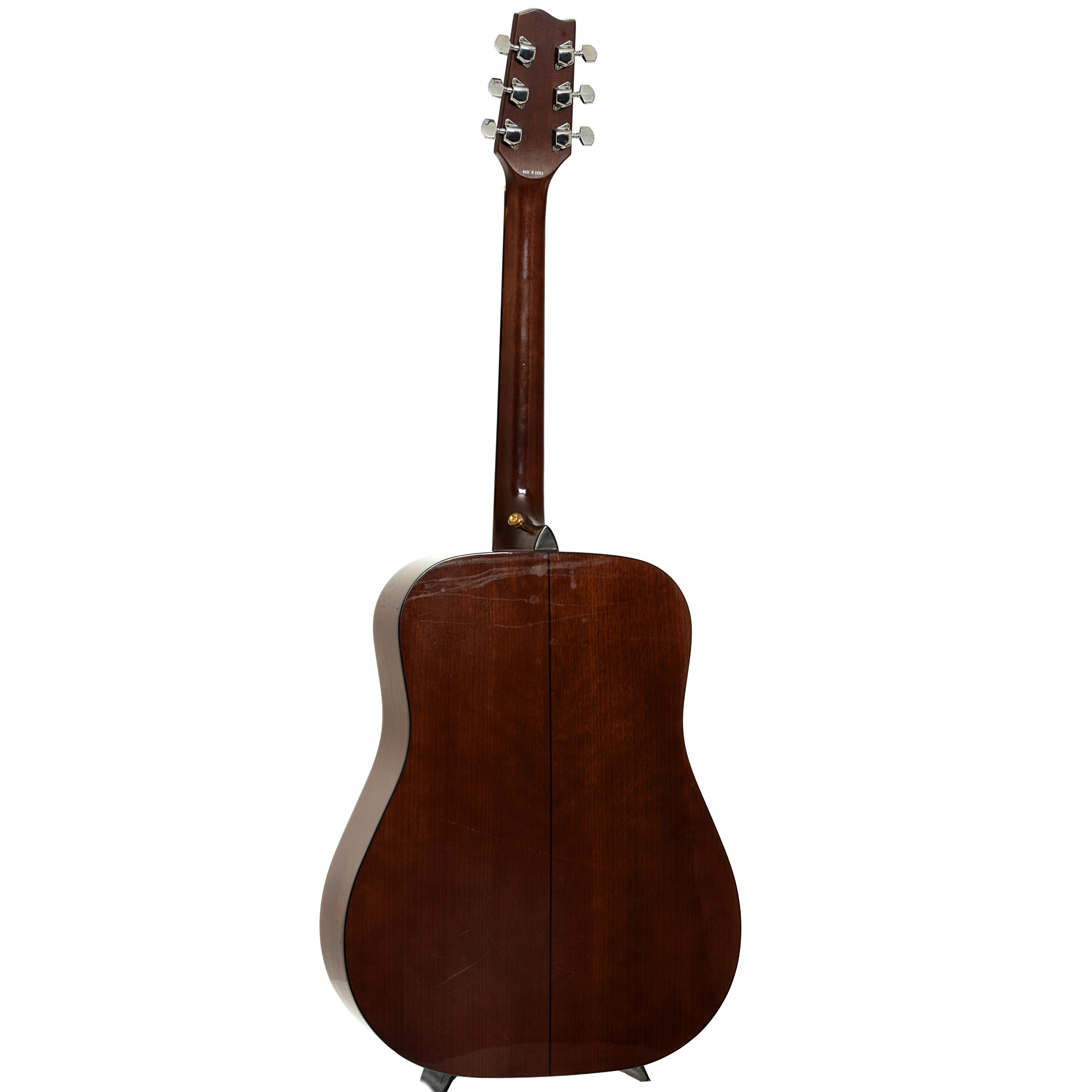 Full back and side of Fender Gemini II Acoustic Guitar