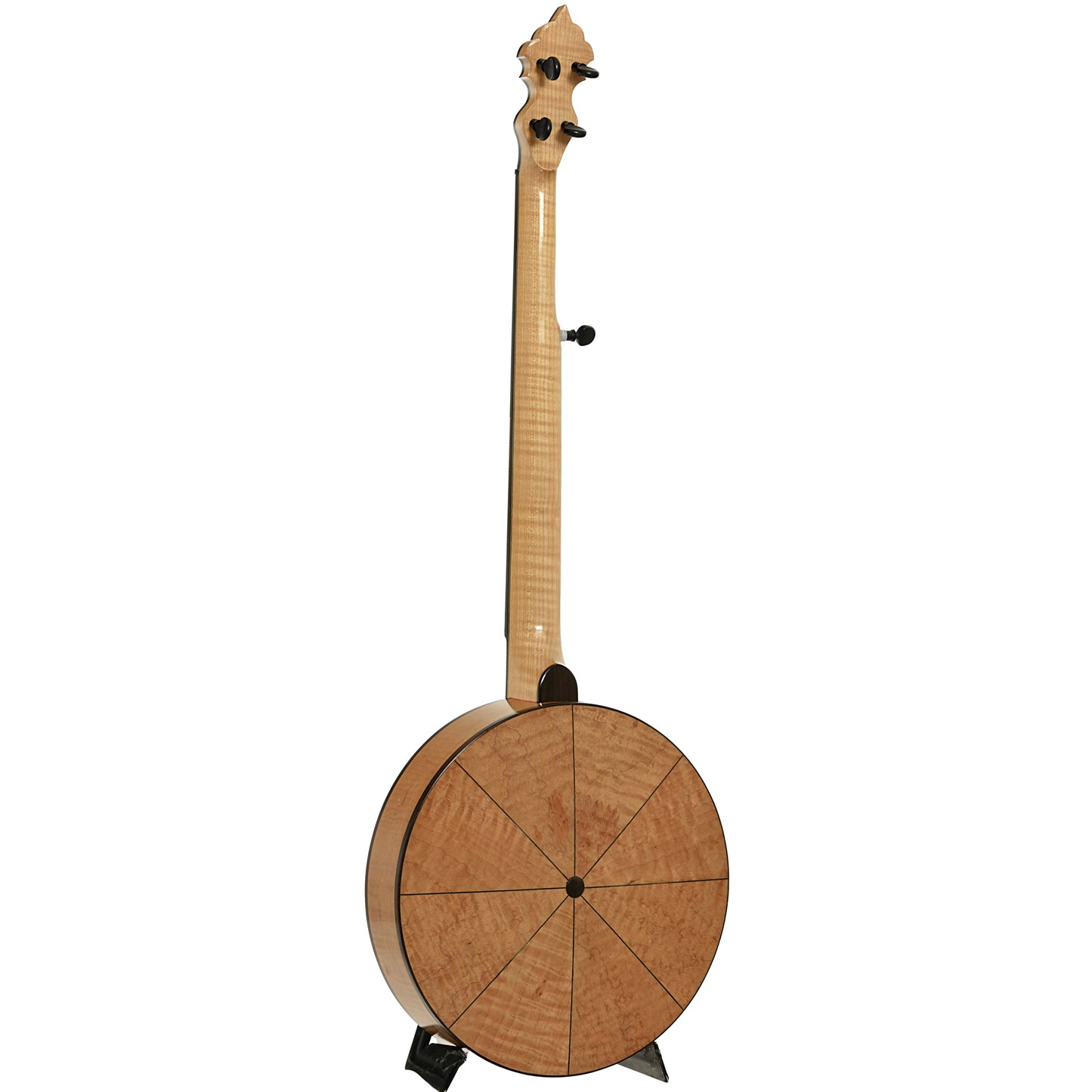 Full back and side of Weymann Conversion Open Back Banjo