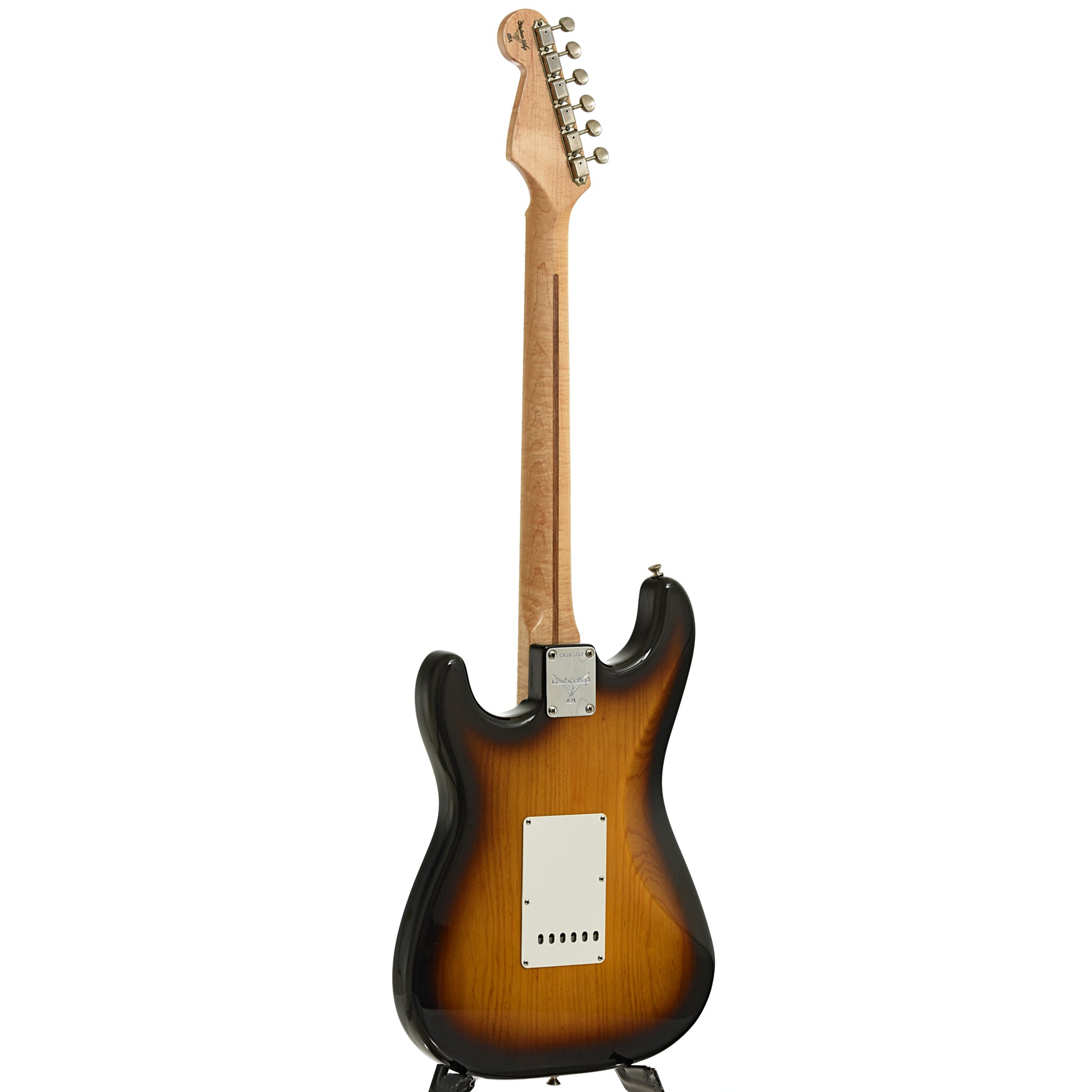 Full back and side of Fender Custom Shop '54 Reissue Stratocaster Electric Guitar 