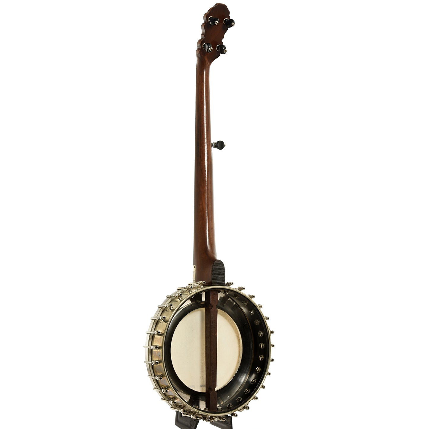 Full back and side of H.C. Dobson Openback Banjo