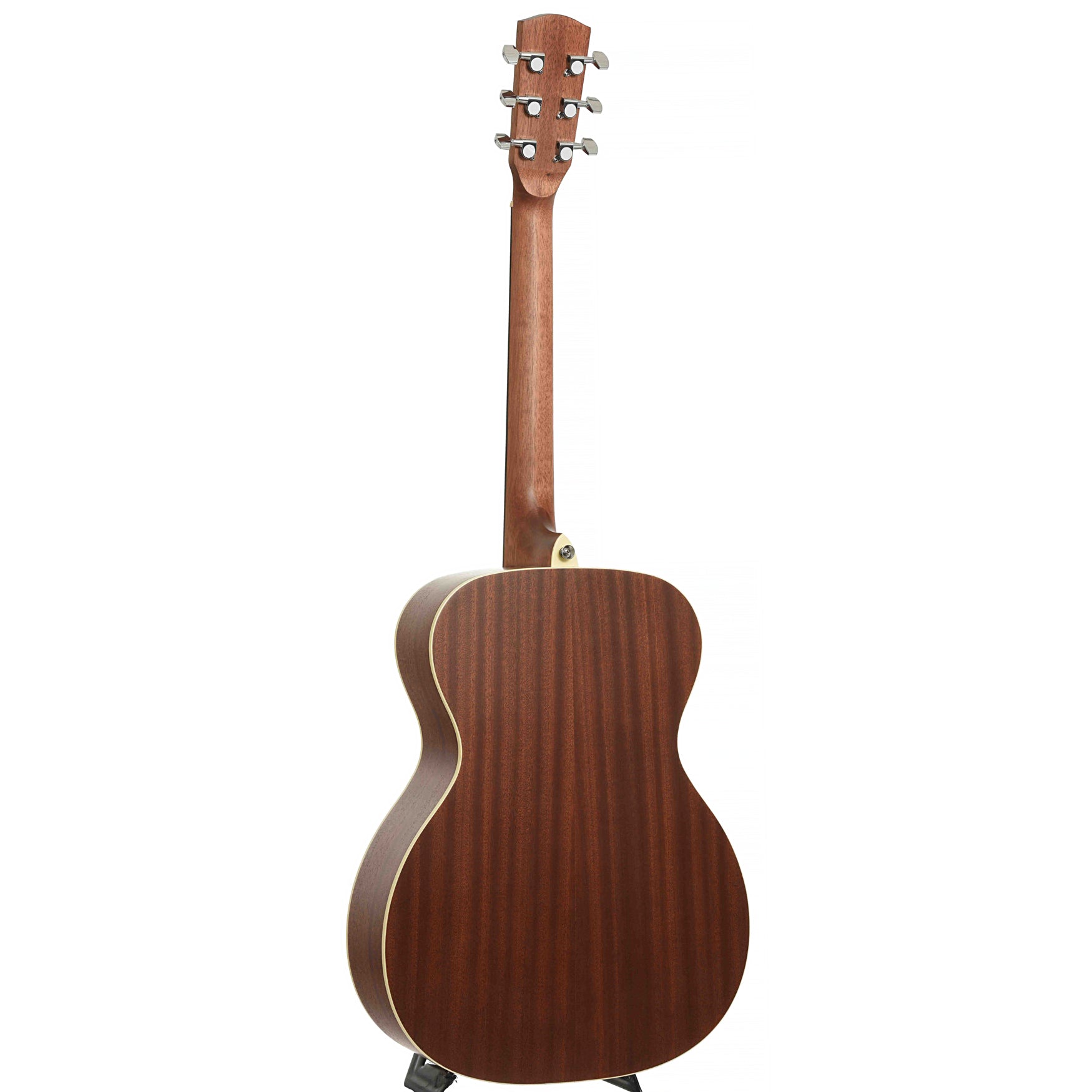 Full Back & Side of Alvarez RF26SB OM Acoustic Guitar, Sunburst Top