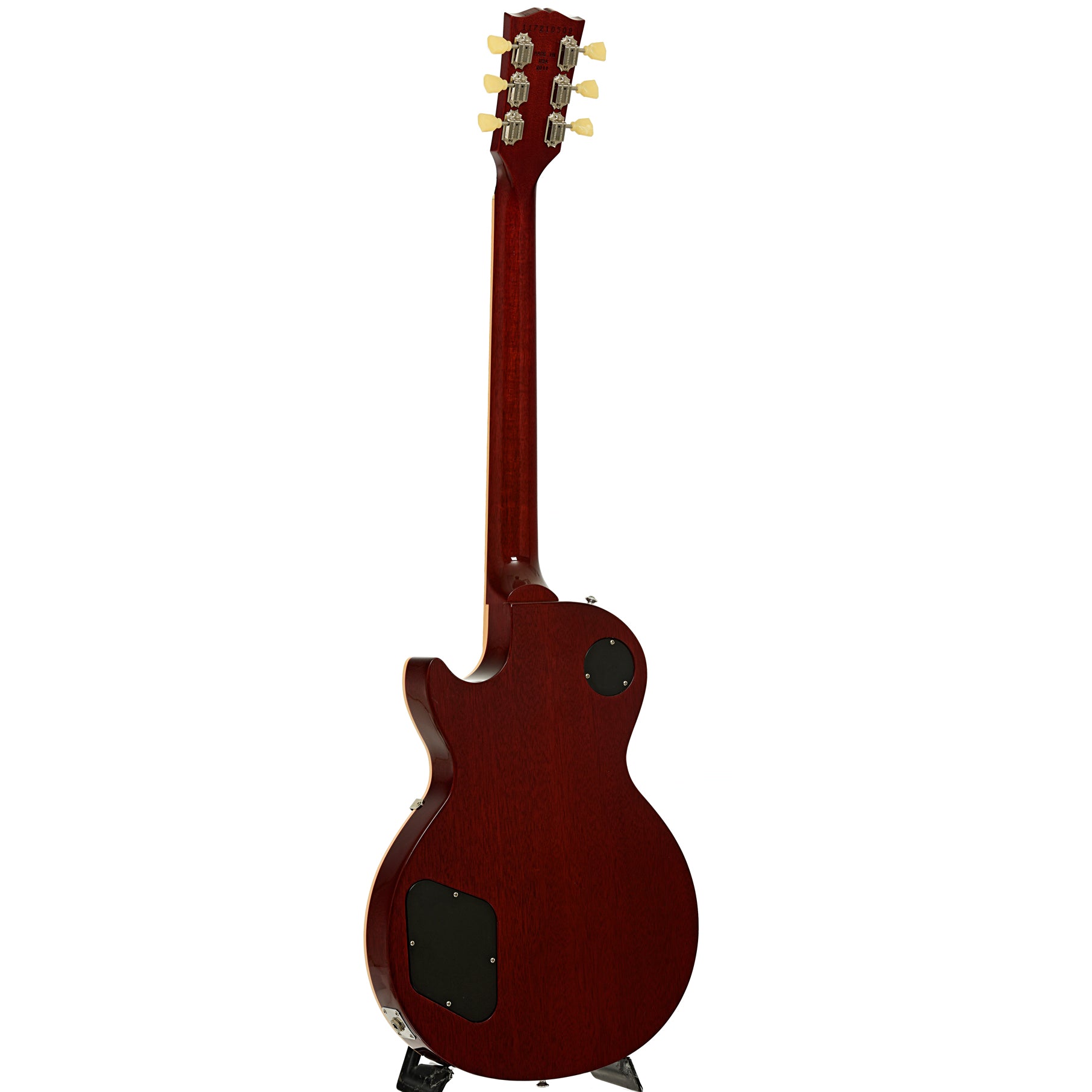 Full back and side of Gibson Les Paul Traditional Plus Electric Guitar 