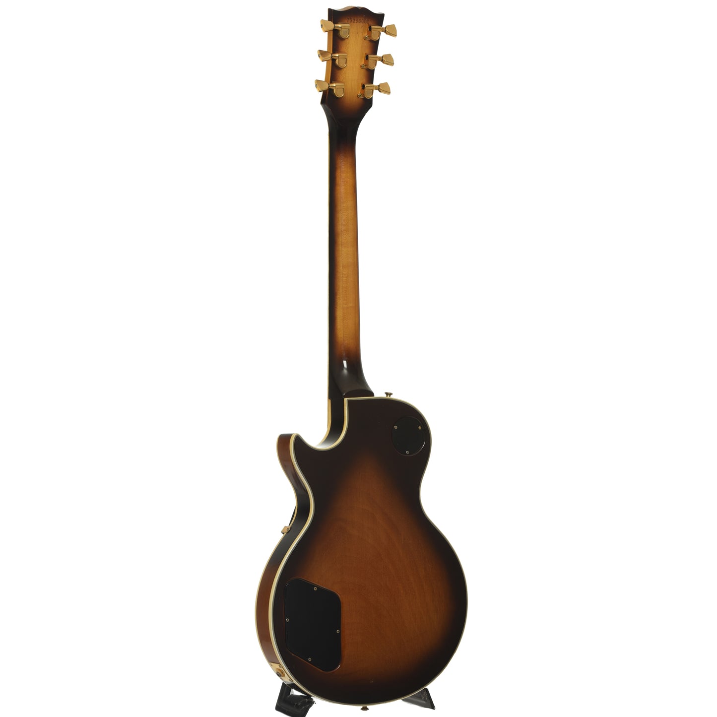Full back and side of Gibson Les Paul Custom Electric Guitar