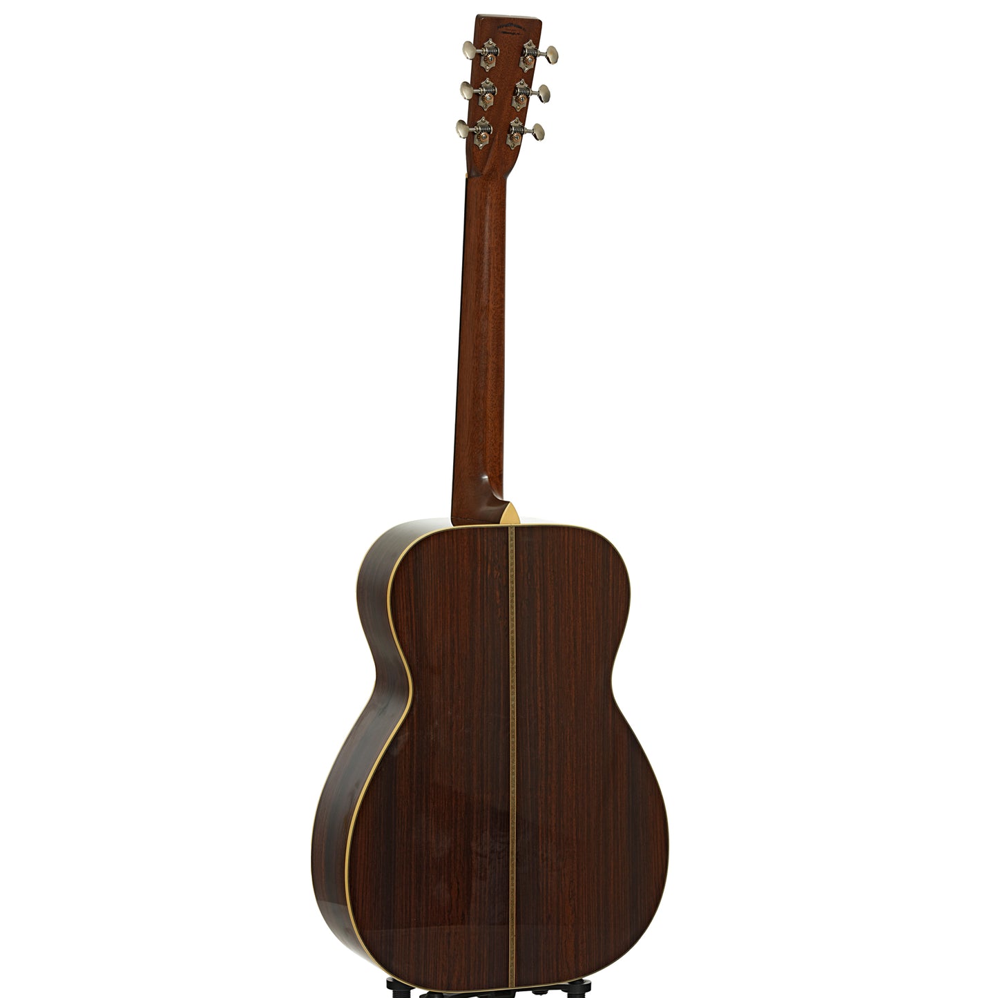 Full back and side of Pre-War Guitars Co. Double Aught (00) Old Growth Indian Rosewood, Level 1