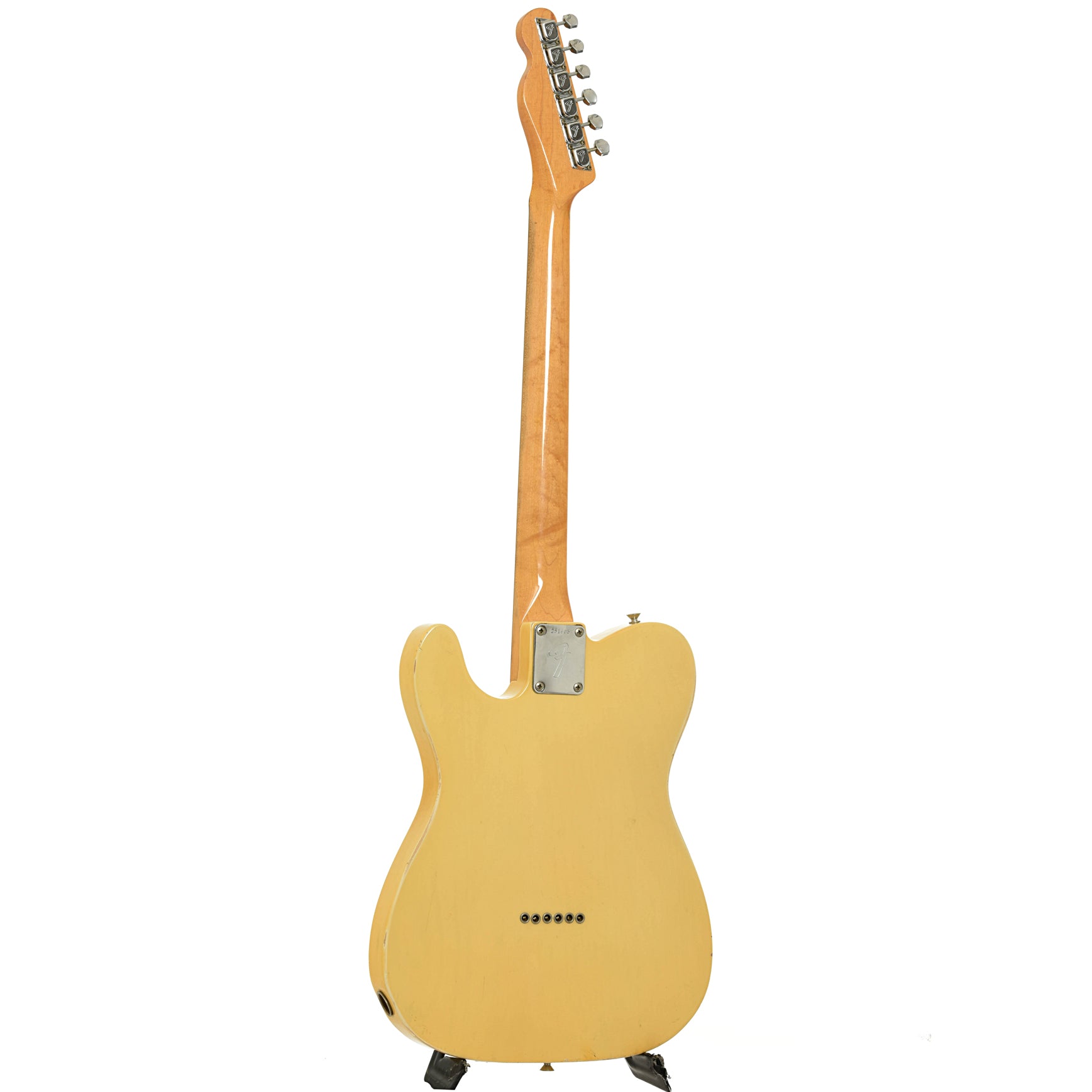 Full back and side of Fender Telecaster Electric Guitar