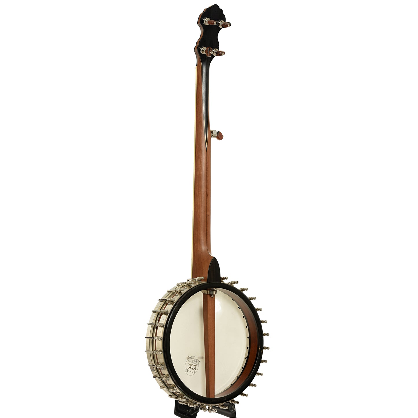 Full back and side of R.M. Anderson Vega Tubaphone Conversion Banjo