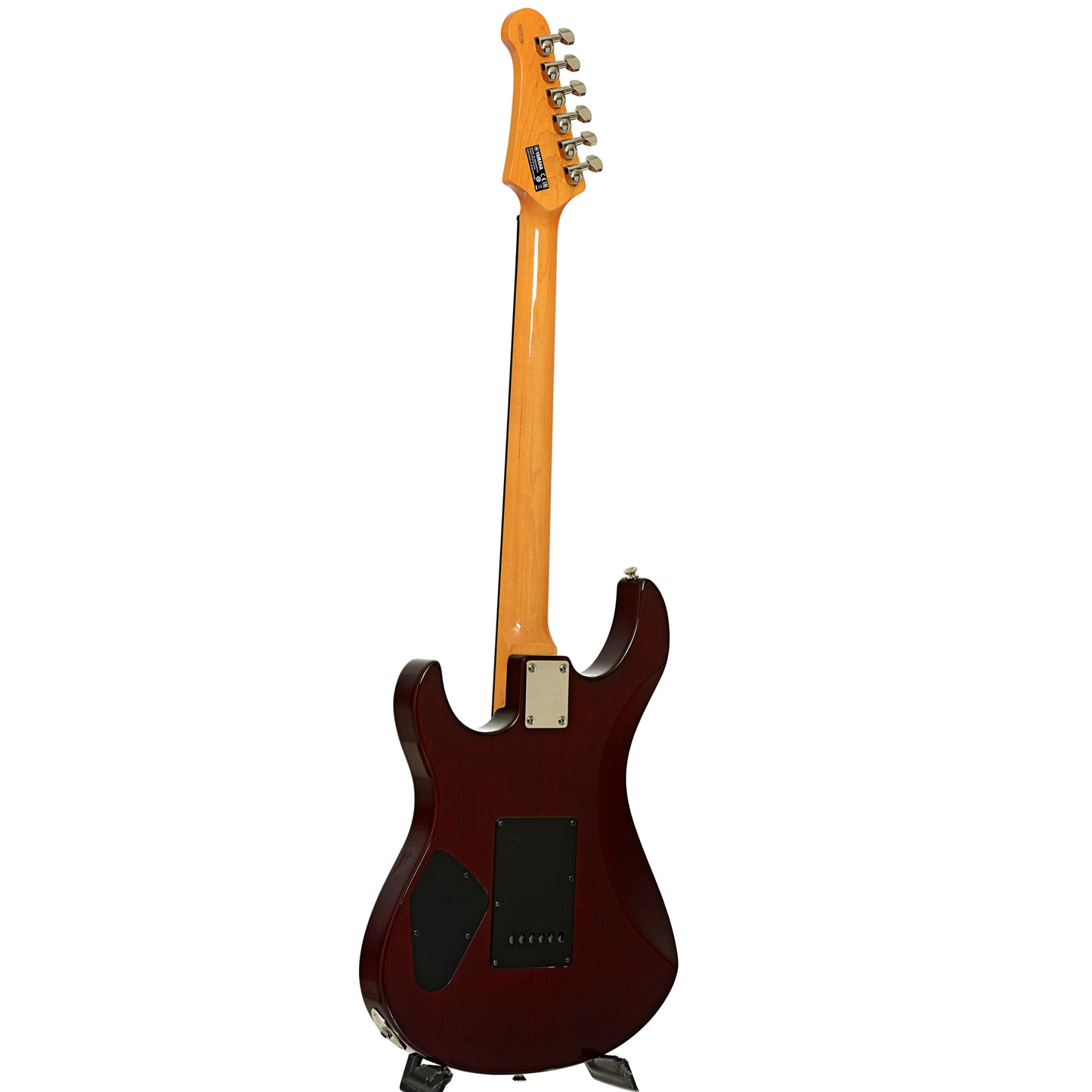 Full back and side of Yamaha Pacifica 612VII FM Electric Guitar