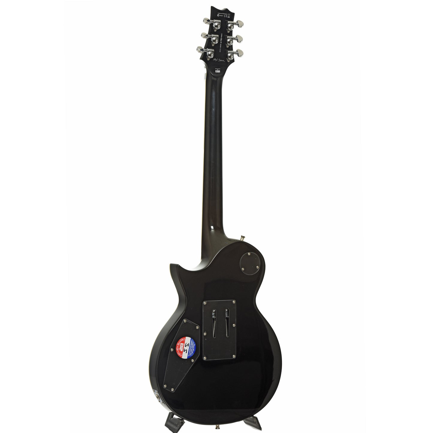Full back and side of ESP LTD Alex Skolnick Signature Electric Guitar