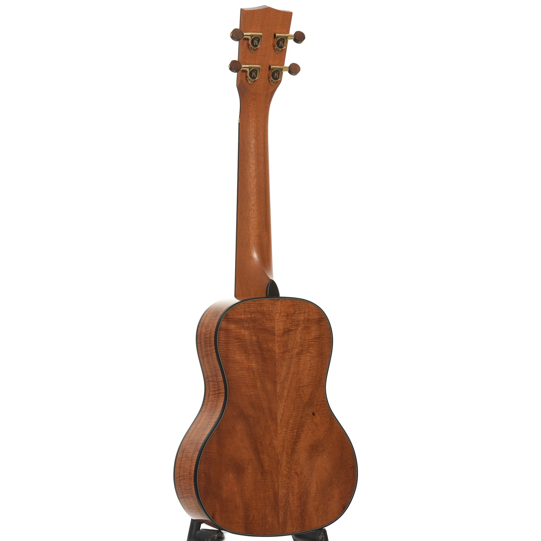 Full back and side of Kala Elite 3KOA-CG Concert Ukulele