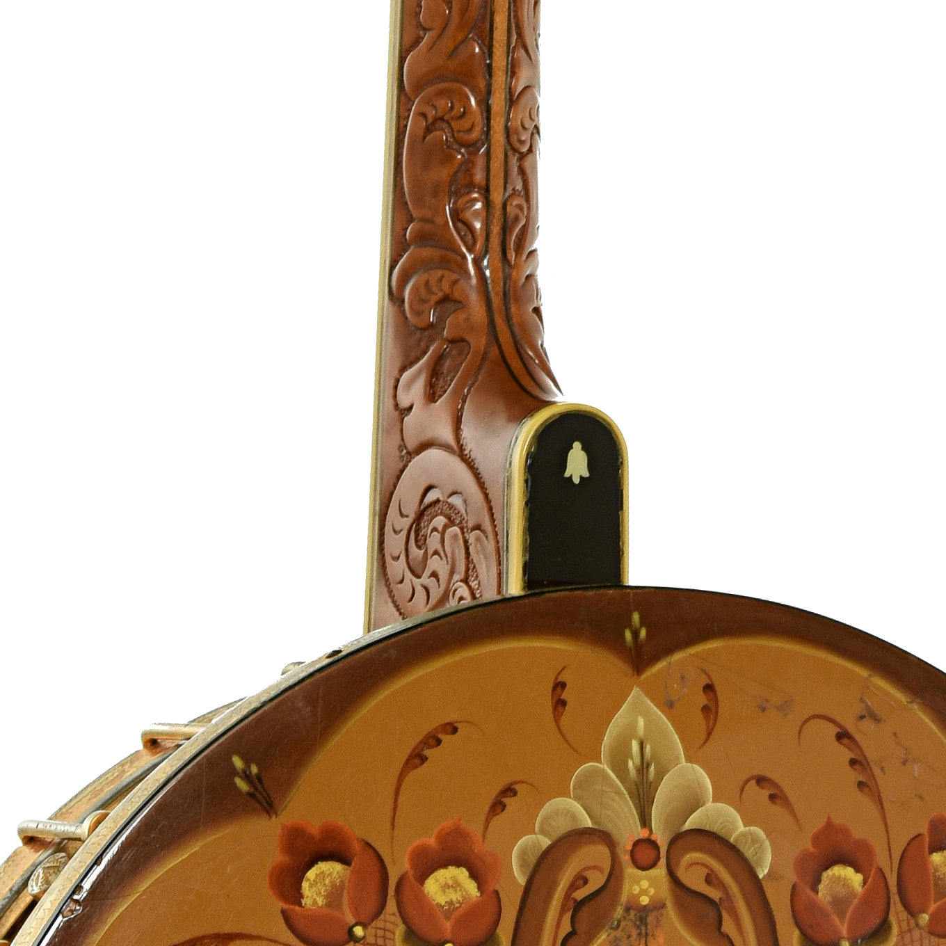 Neck joint of Richelieu Ne Plus Ultra 4261-GB Tenor Banjo 