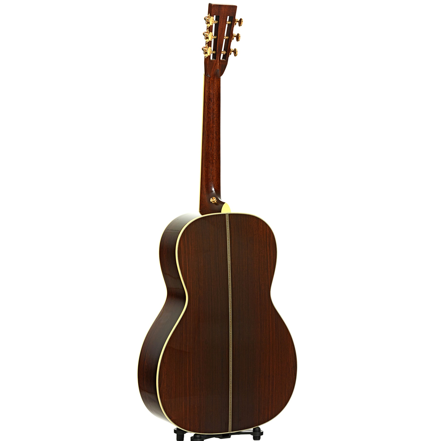 Full back and side of Santa Cruz 000-42 Brazilian Acoustic Guitar