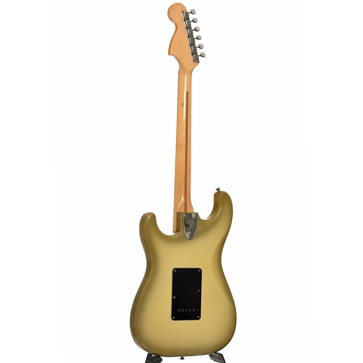 Full back and side of Fender Stratocaster Electric Guitar
