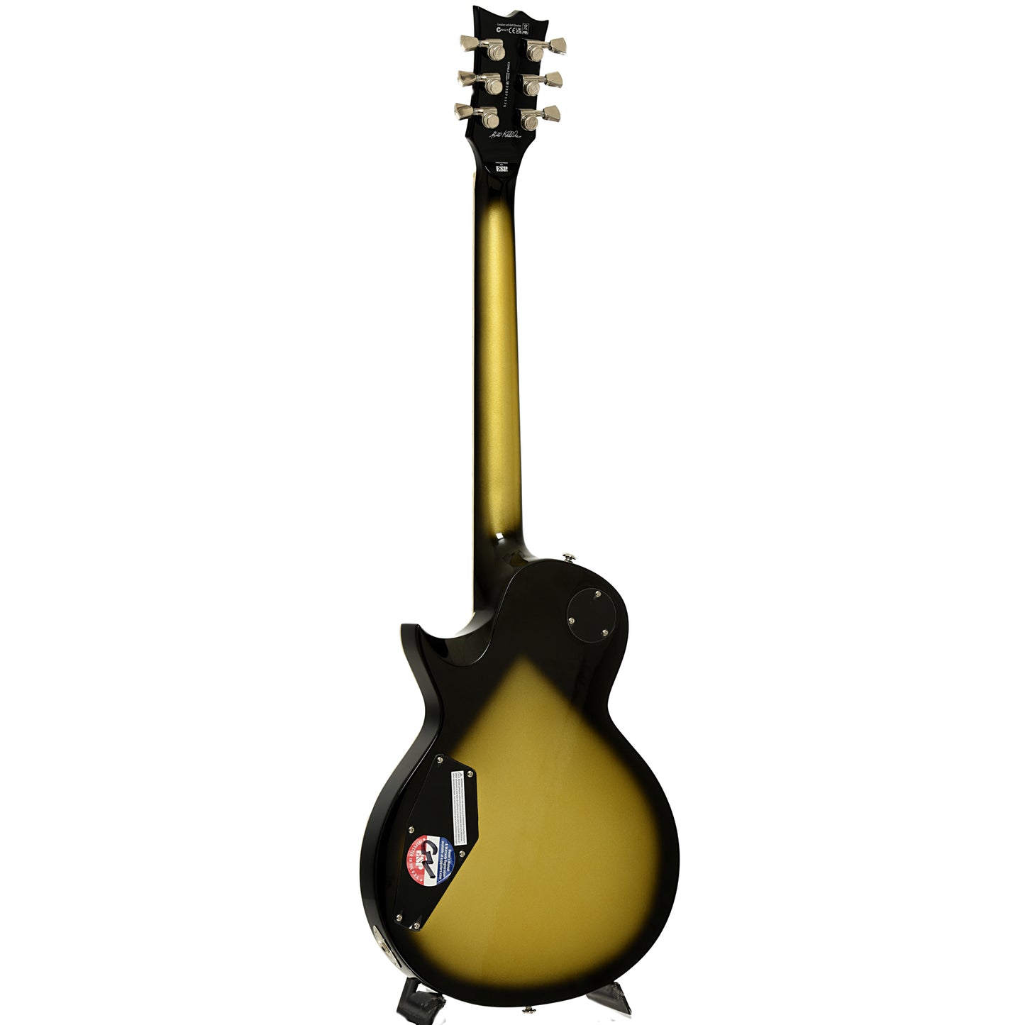 Full back and side of ESP LTD BK-600 Signature Series Electric Guitar
