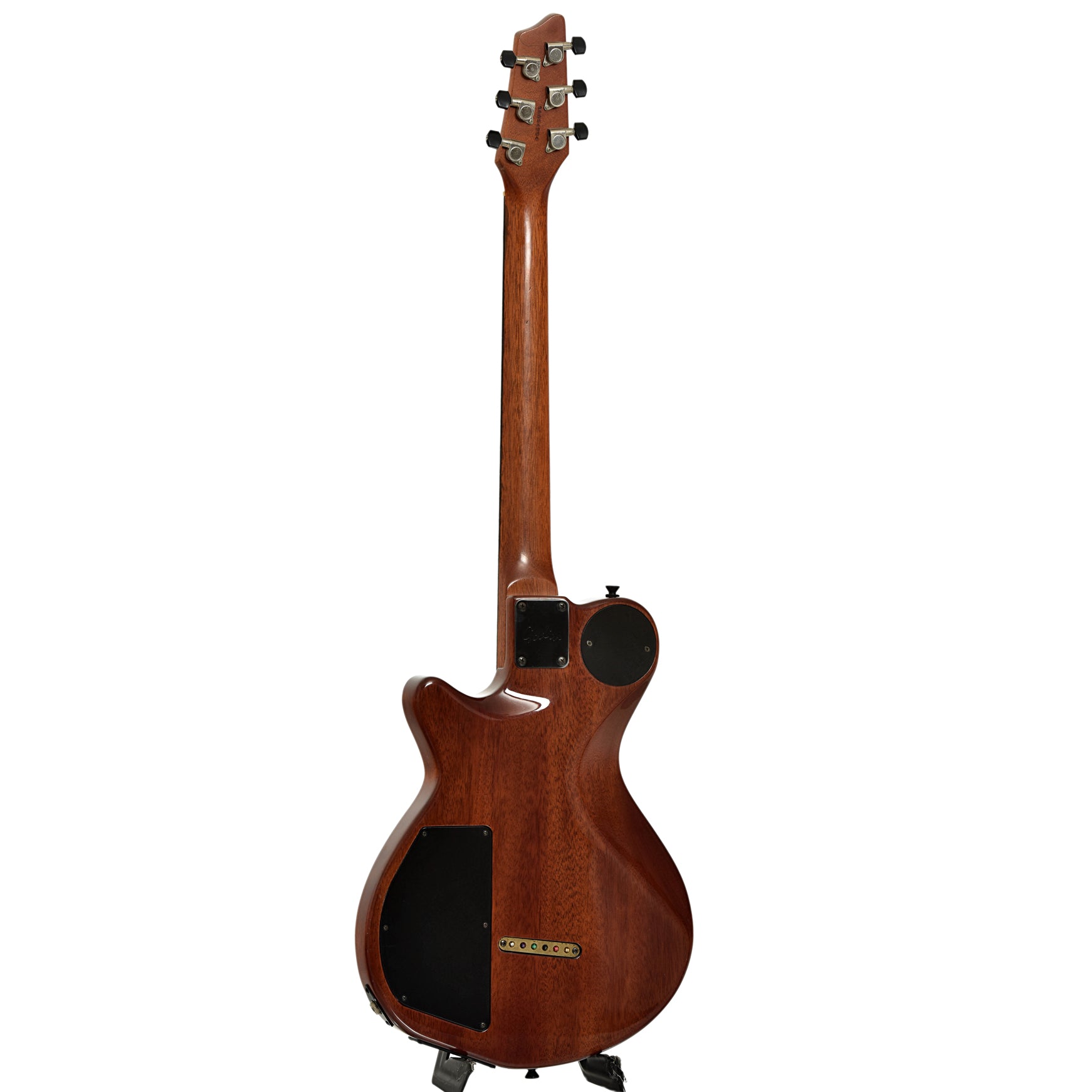 Full back and side of Godin LGX-SA with Synth Access Electric Guitar 