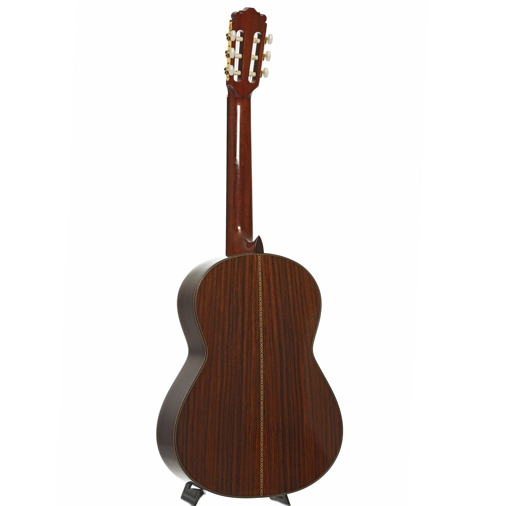 Full back and side of Alvarez-Yairi CY-120 Classical Acoustic Guitar