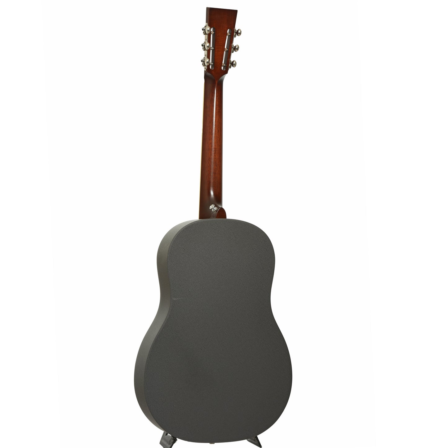 Full back and side of National Delphi Roundneck Resonator Guitar 