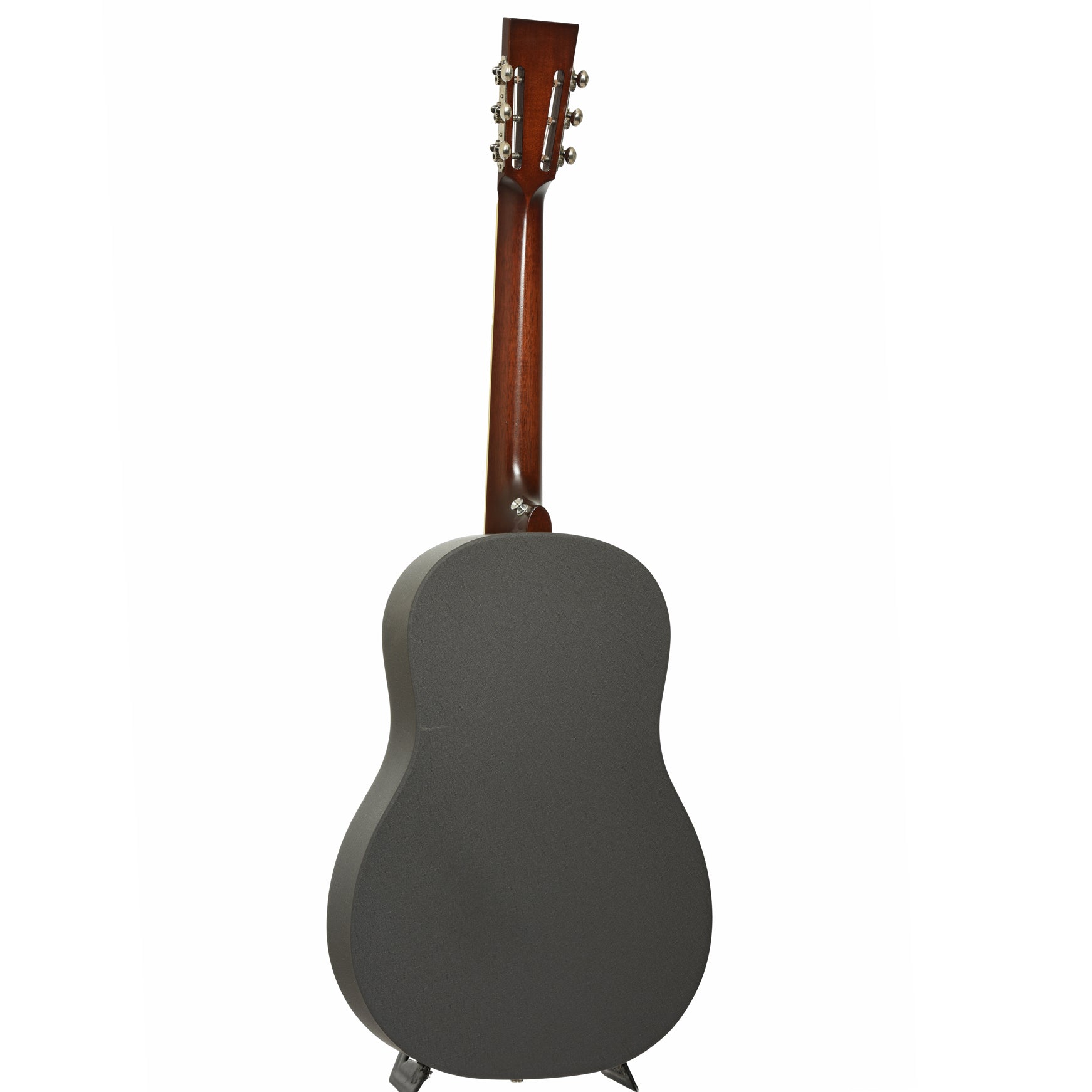 Full back and side of National Delphi Roundneck Resonator Guitar 